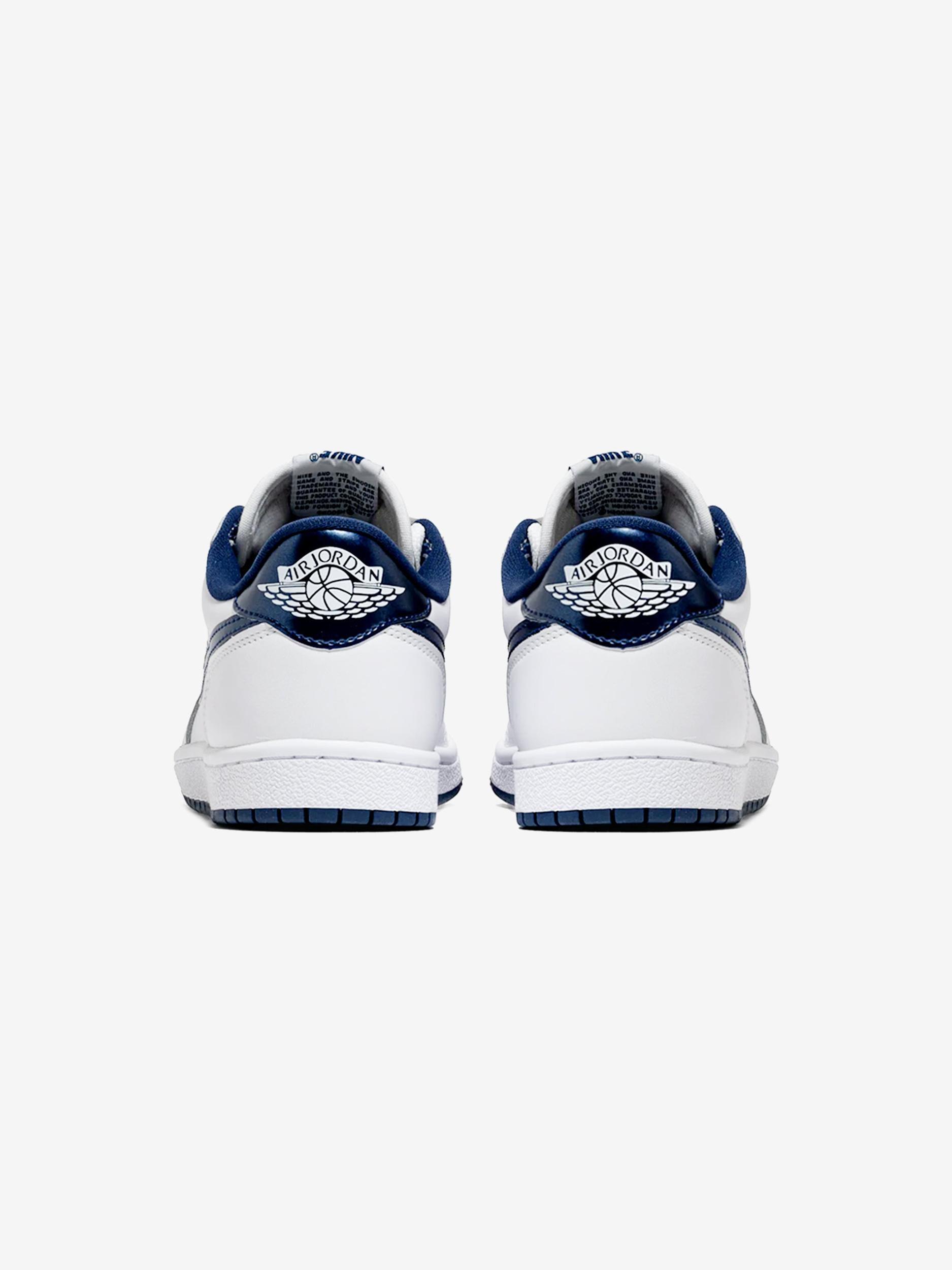 AIR JORDAN 1 LOW 85 (WHITE/NAVY-WHITE) Product Image