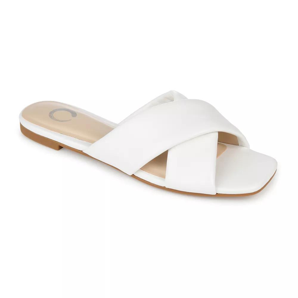 Journee Carlotta Women's Slide Sandals, Size: 11 Product Image