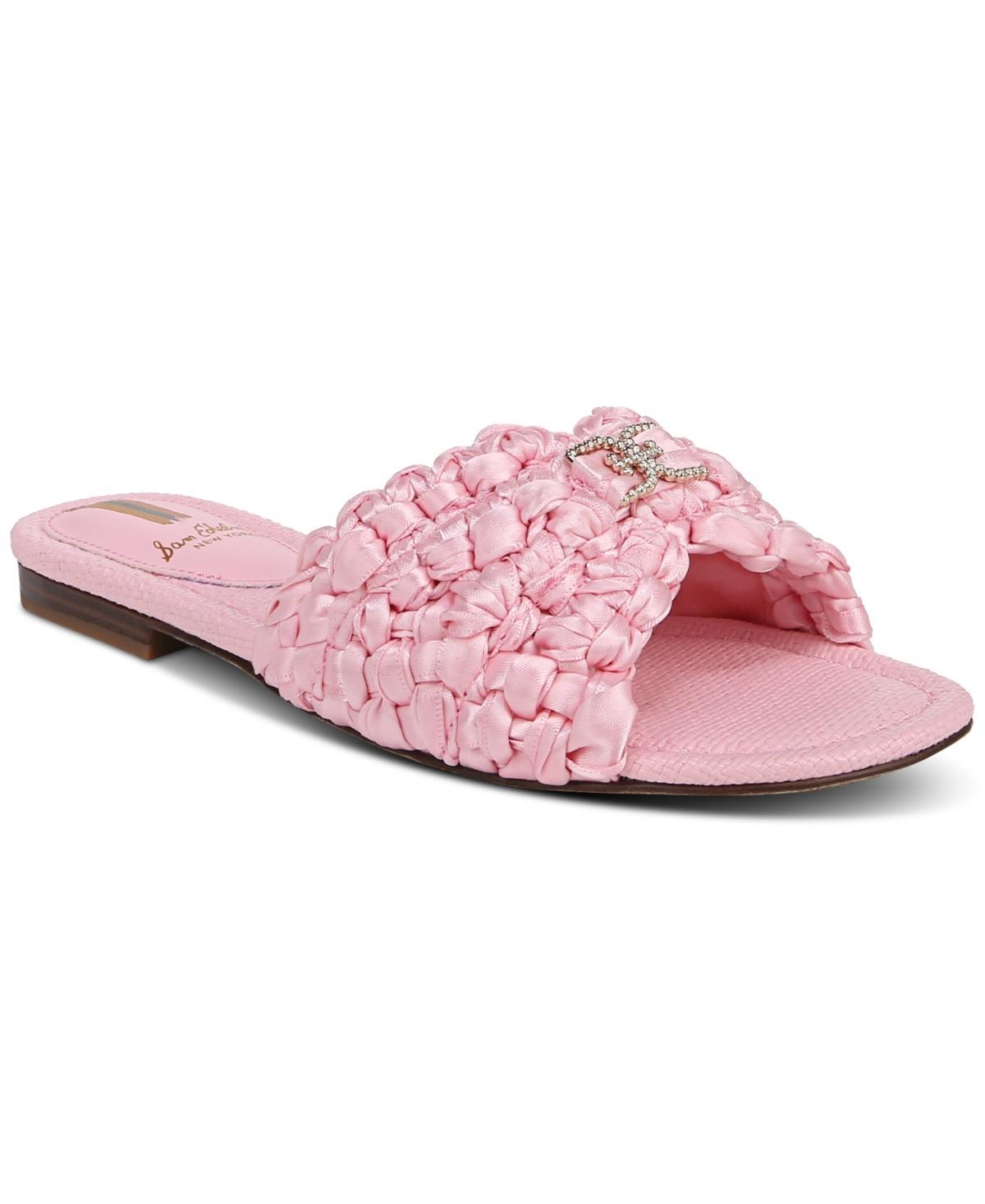 Sam Edelman Bridget Slide Sandal Ecru Ribbon Product Image