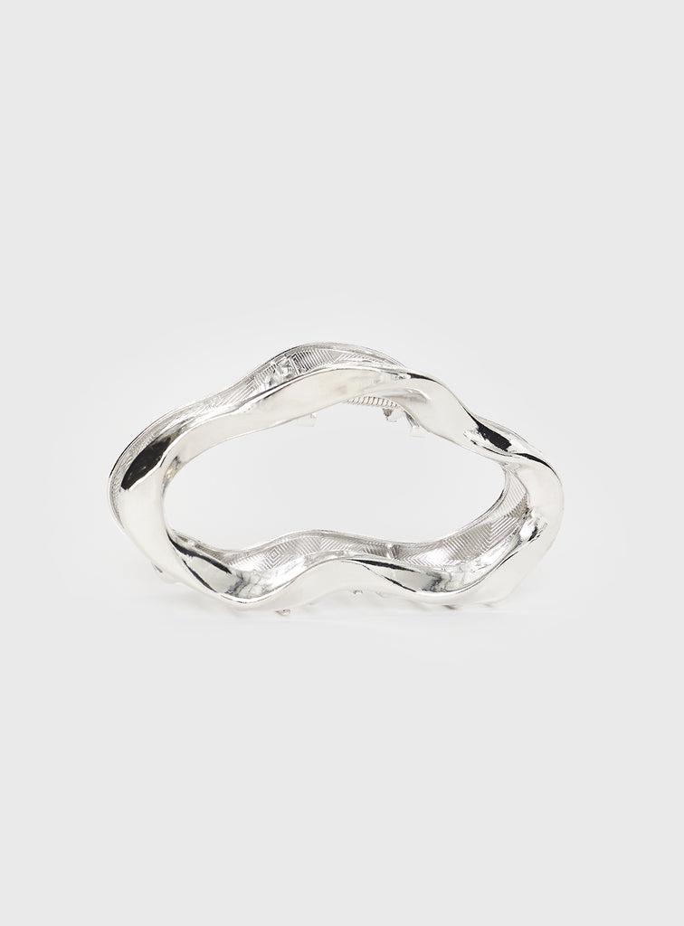 Take It Off Hair Clip Chrome Product Image
