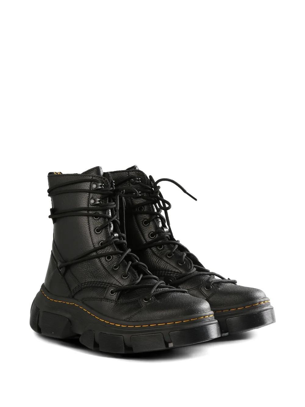 DR. MARTENS' Leather Boots In Black Product Image