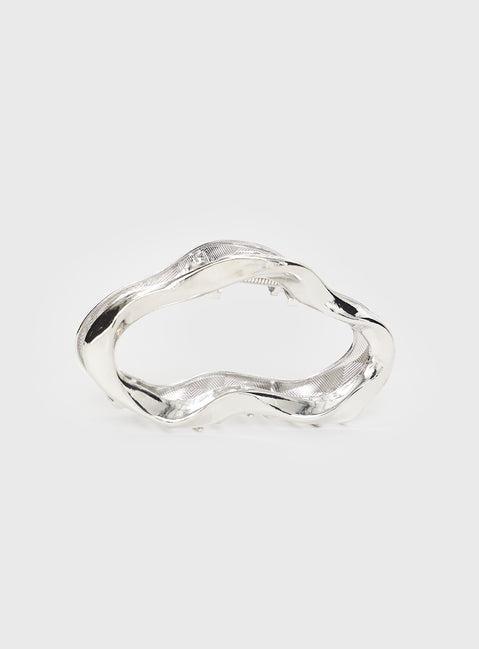 Take It Off Hair Clip Chrome Product Image