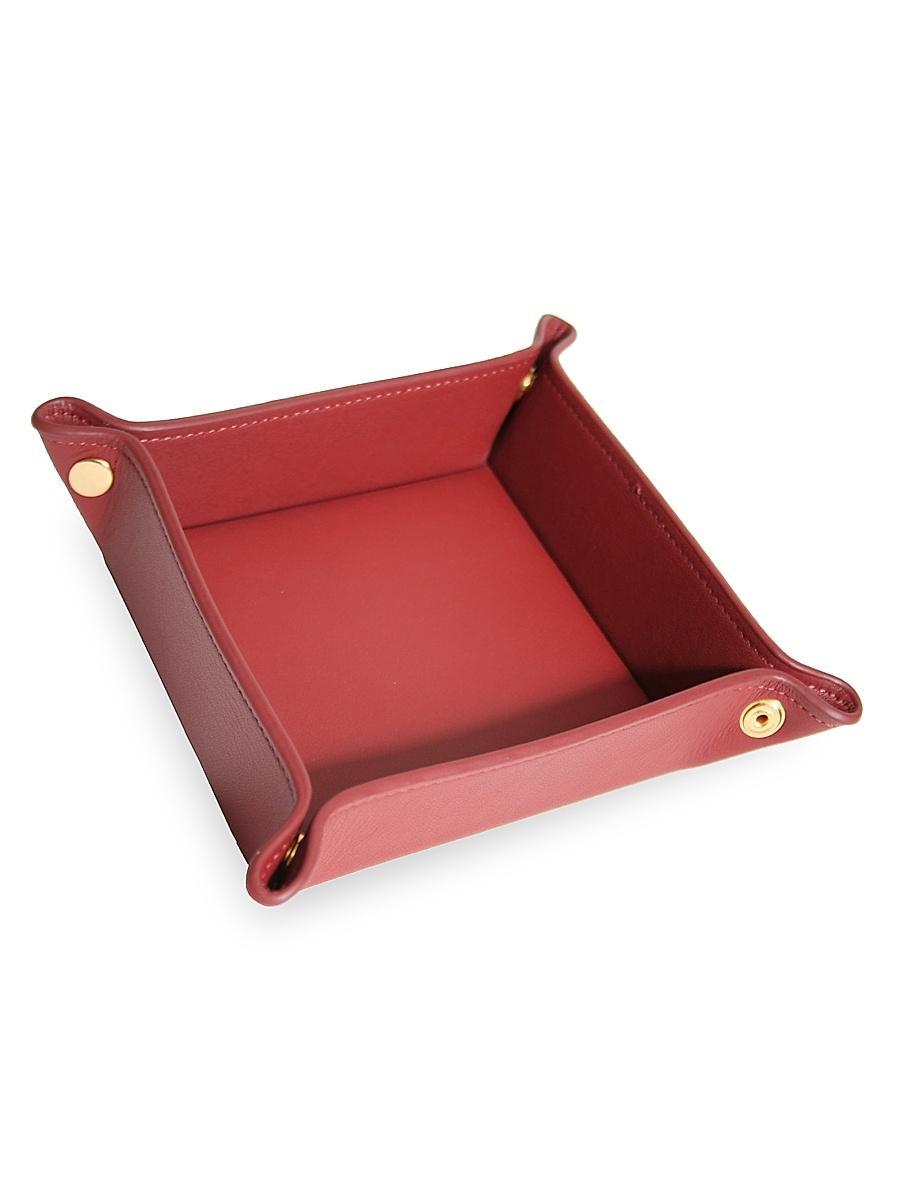 Womens Leather Catchall Tray Product Image