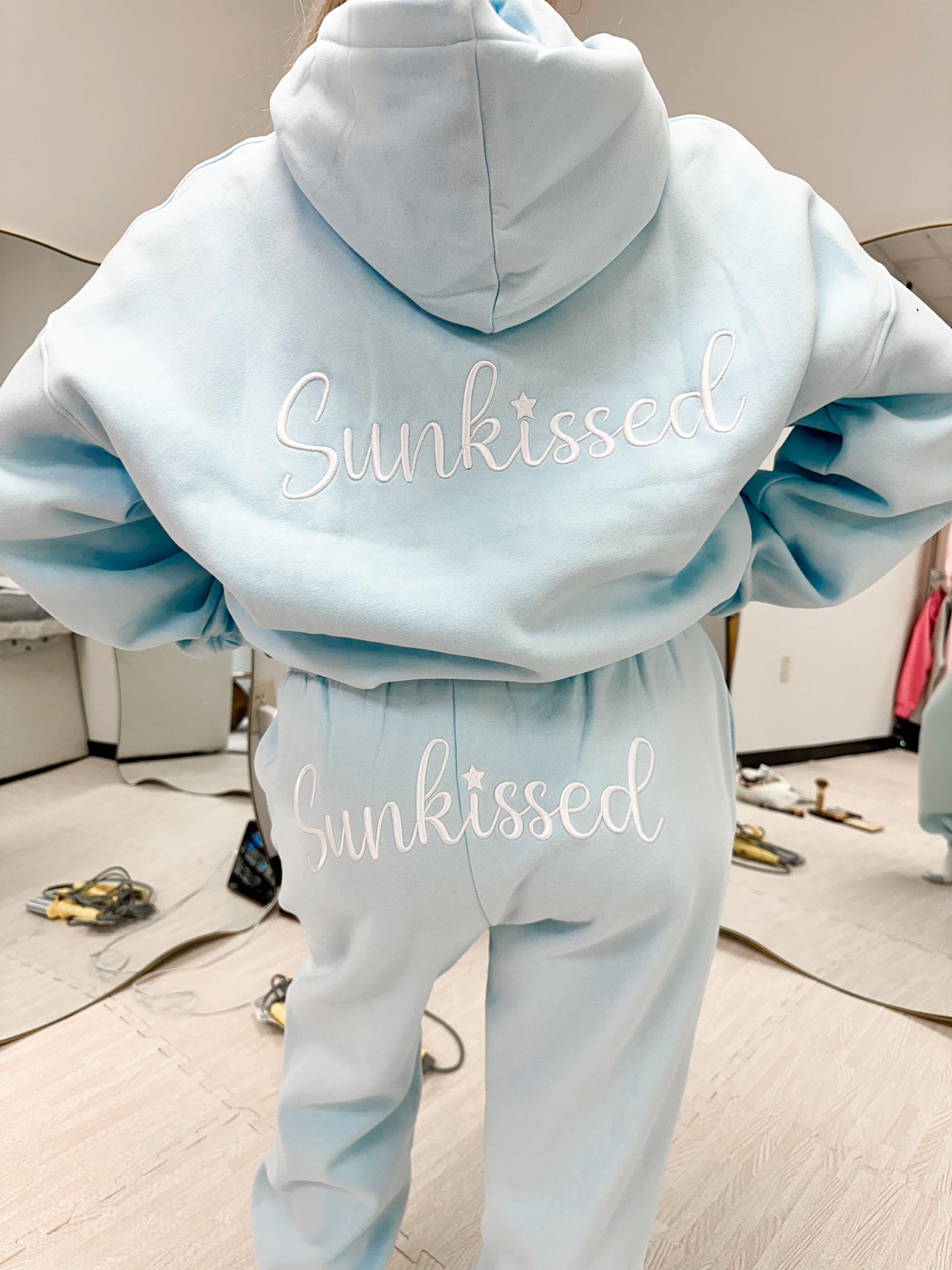 Sunkissed Cursive Embroider Hoodie Product Image