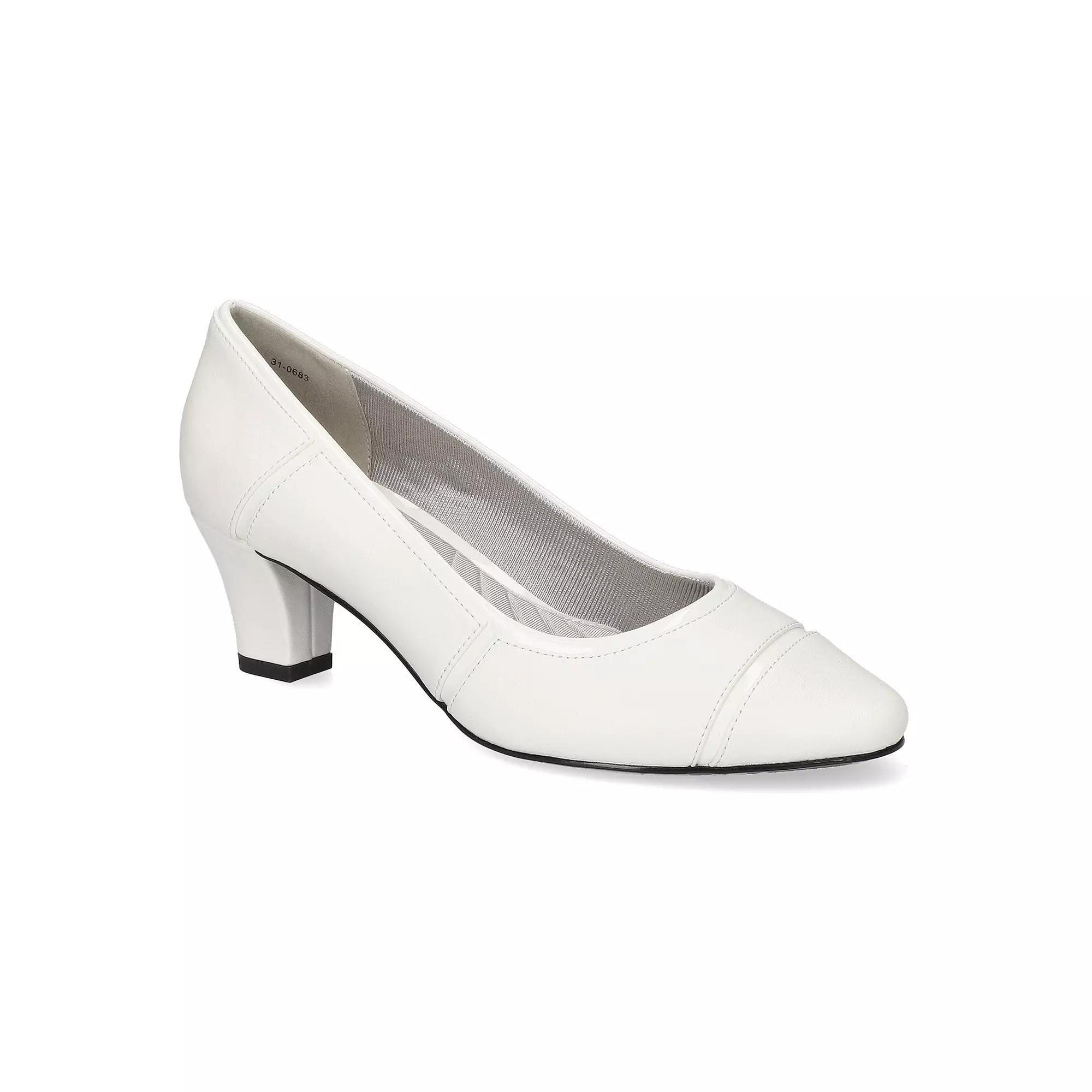 Easy Street Datia Women's Pumps, Size: 8.5 Wide, White Product Image
