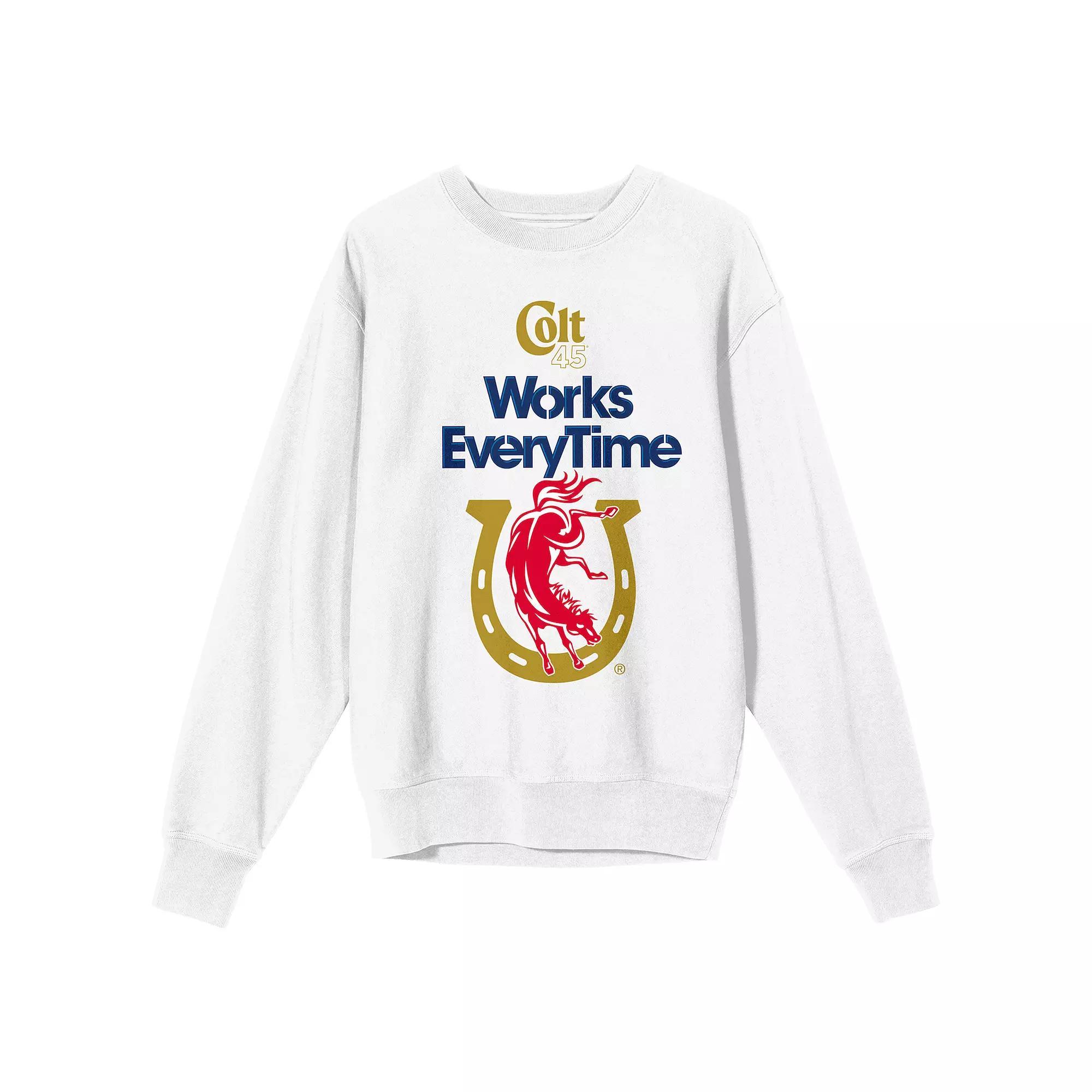 Womens Colt 45 Logo Works Every Time Long Sleeve Graphic Tee Product Image
