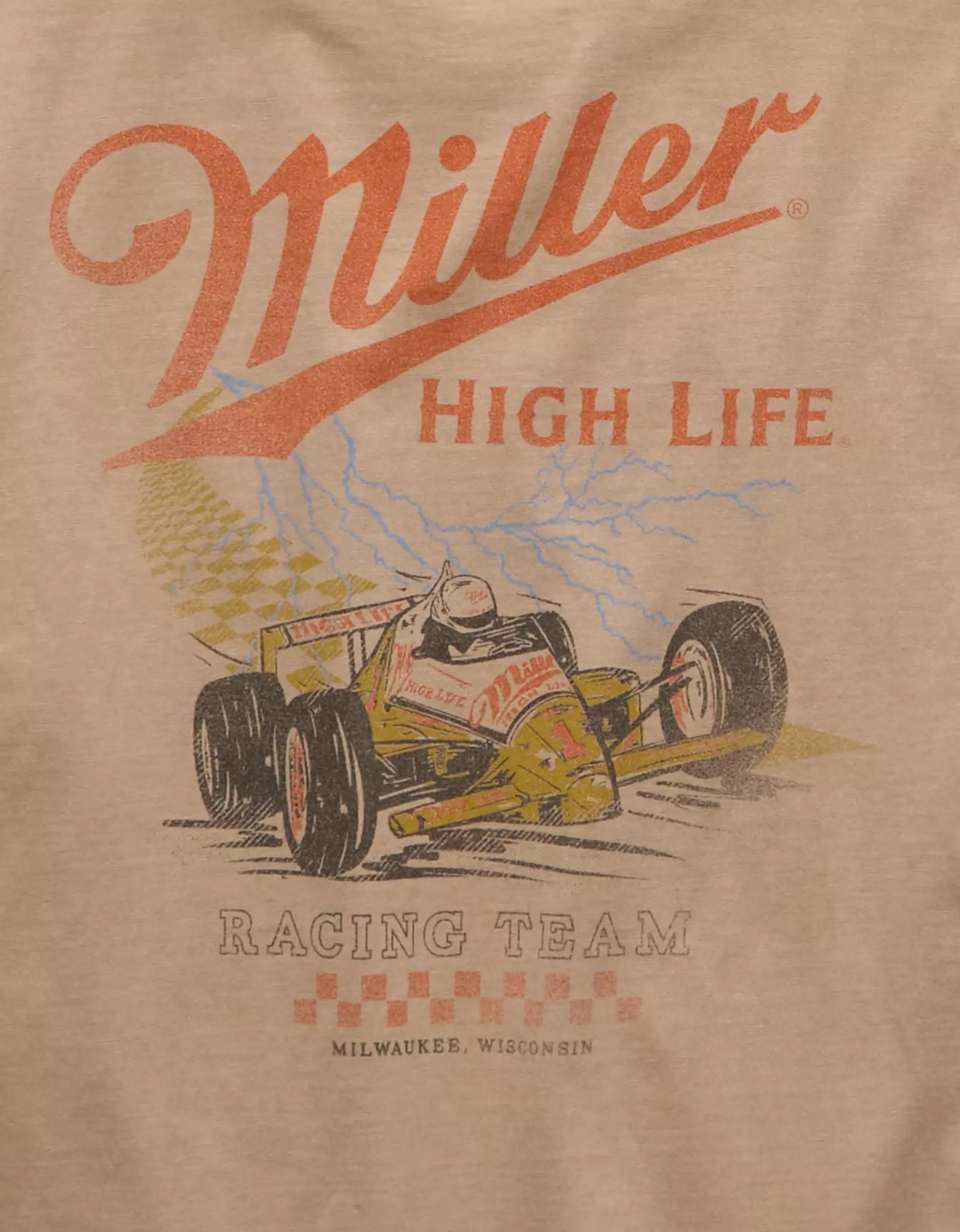 AE Boxy Miller High Life Graphic T-Shirt Product Image