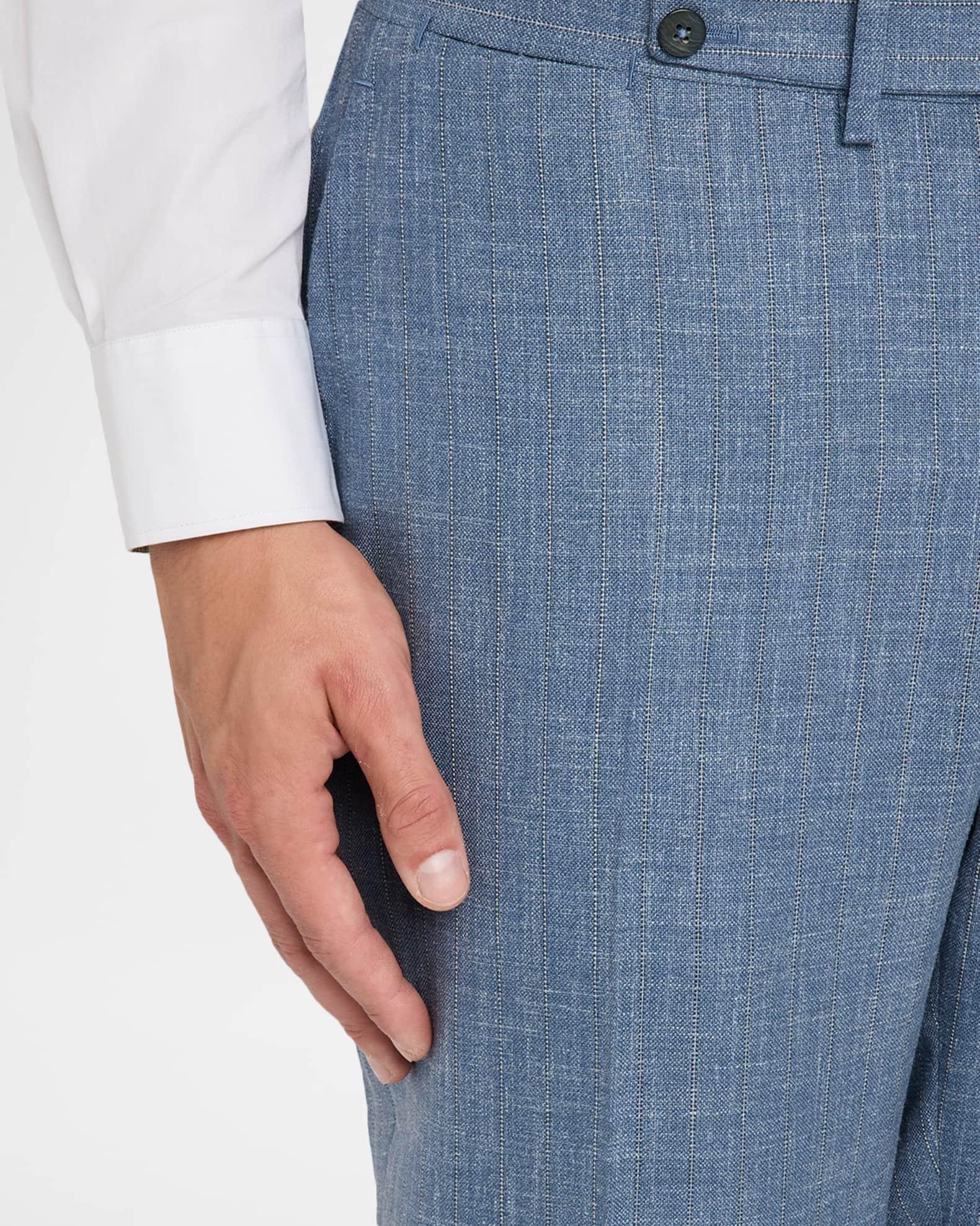 Men's Thin Stripe Single-Breasted Suit Product Image
