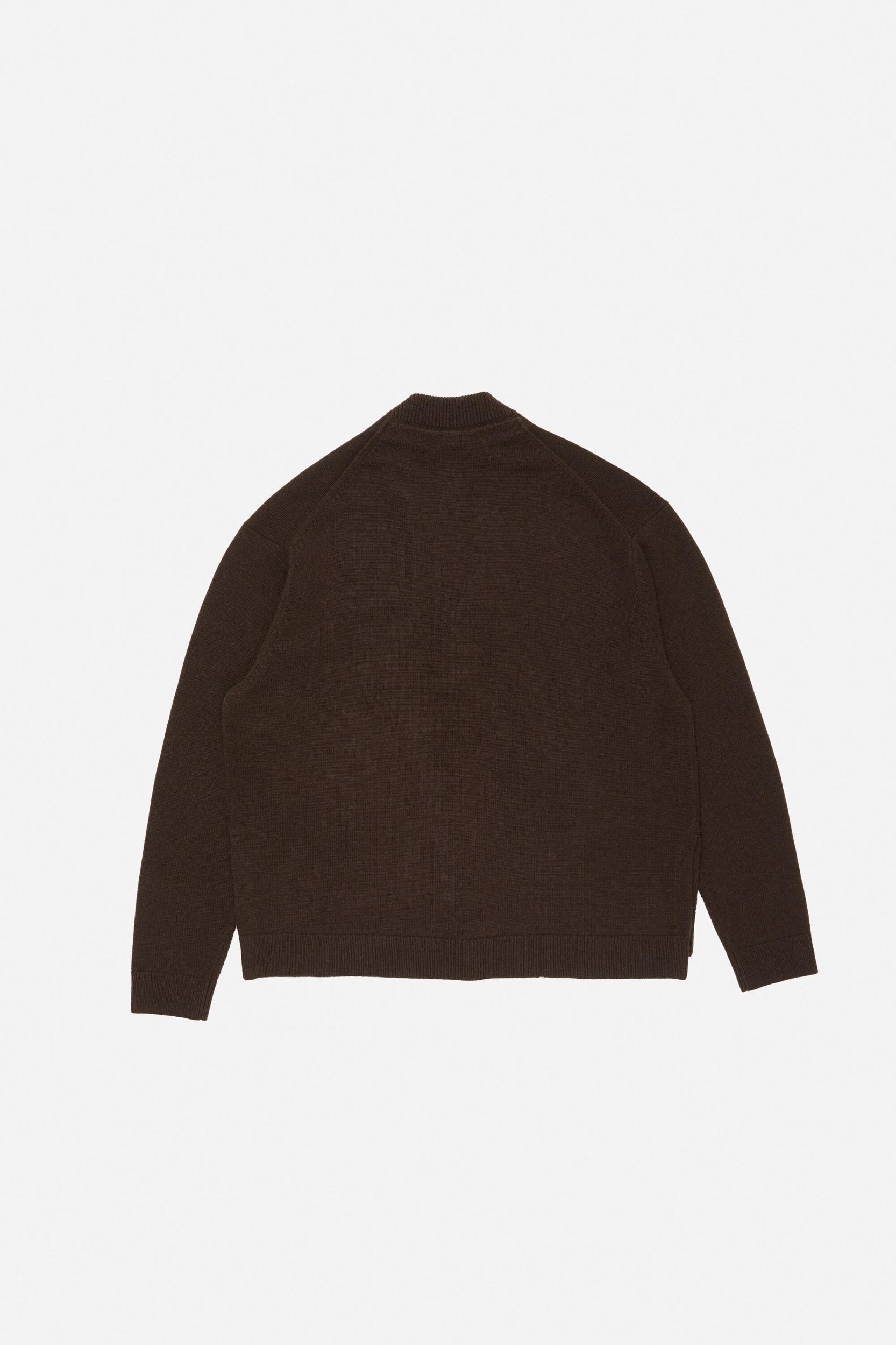 Wool V-Neck Cardigan Product Image