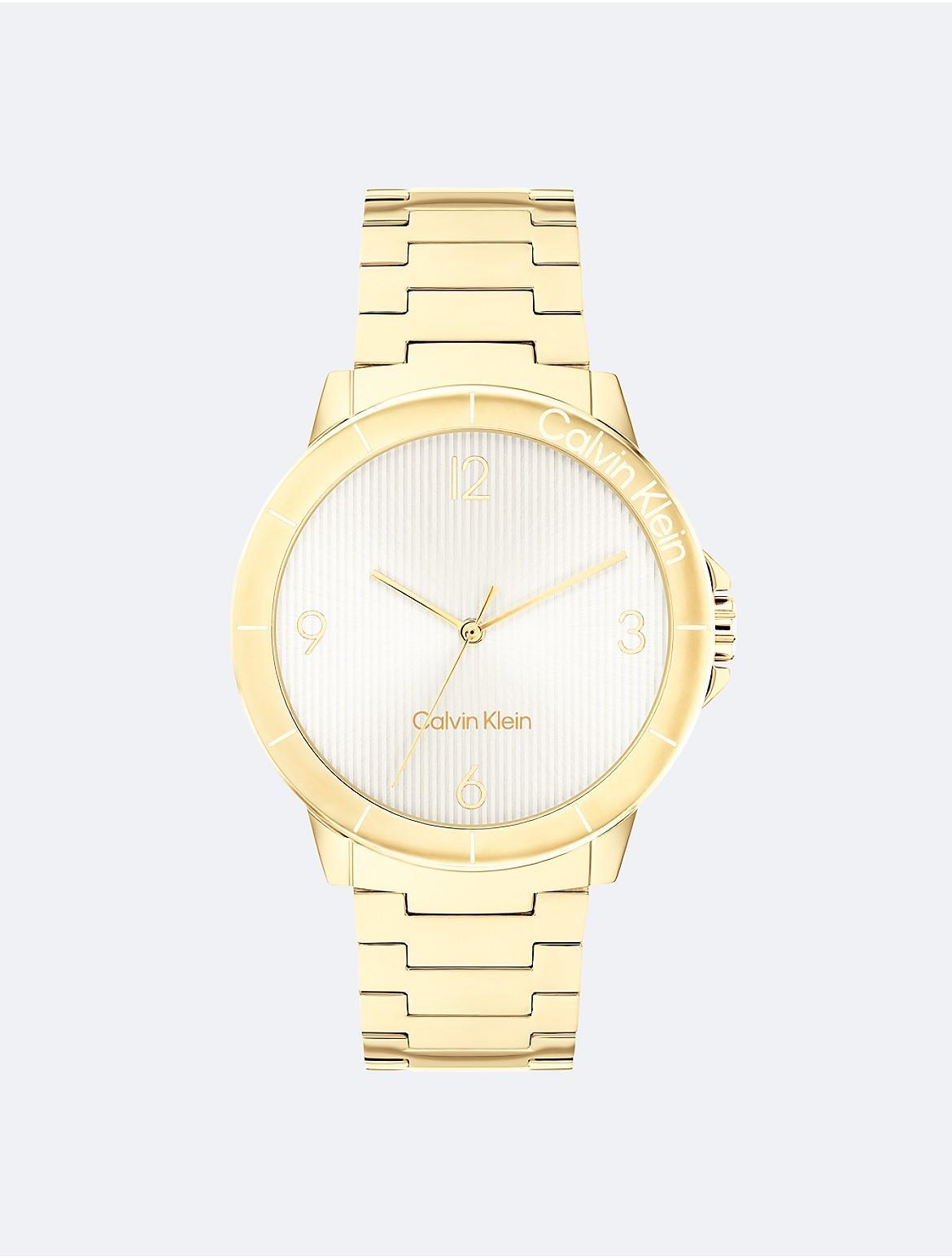 Calvin Klein Womens Vivacious Two-Tone Stainless Steel Bracelet Watch 36mm Product Image