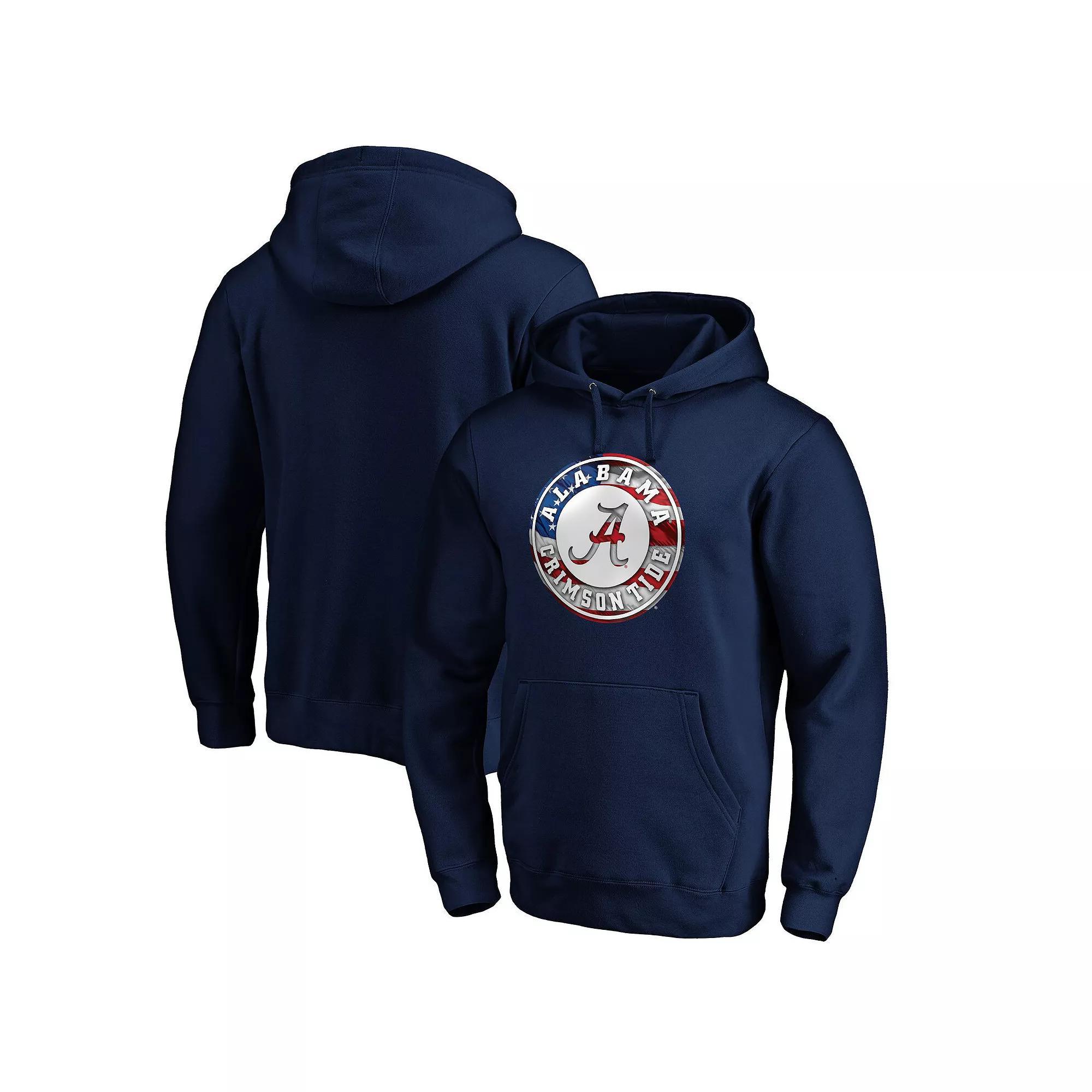 Men's Fanatics Branded Black Arizona Cardinals Primary Logo Fitted Pullover Hoodie, Size: 2XL Product Image