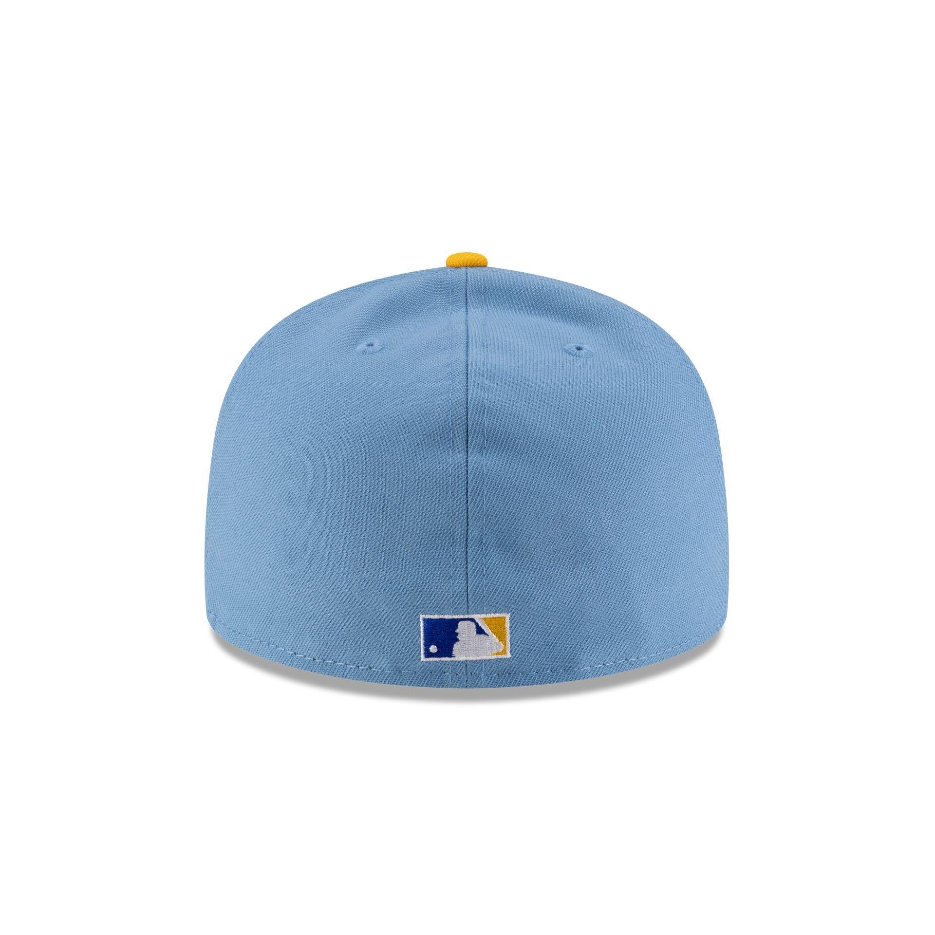 Just Caps Sky Blue Seattle Mariners 59FIFTY A-Frame Fitted Hat Male Product Image