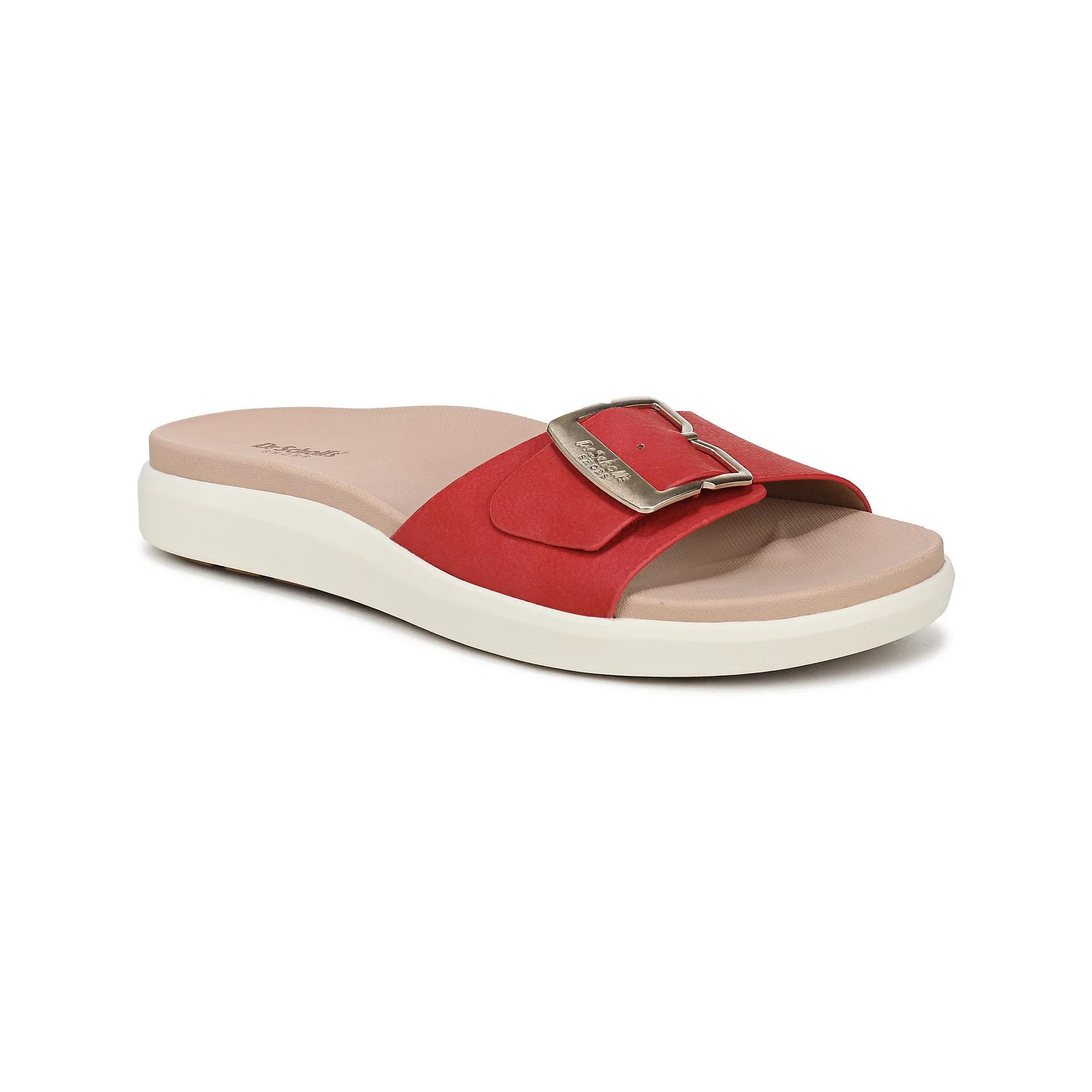 Dr. Scholl's All Right Women's Slides, Size: 11, Red Product Image