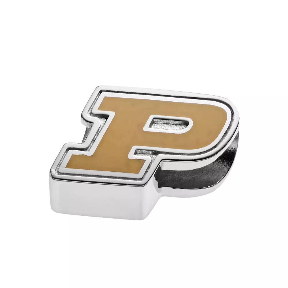 LogoArtSterling Silver Purdue Boilermakers Bead, Womens, Multicolor Product Image