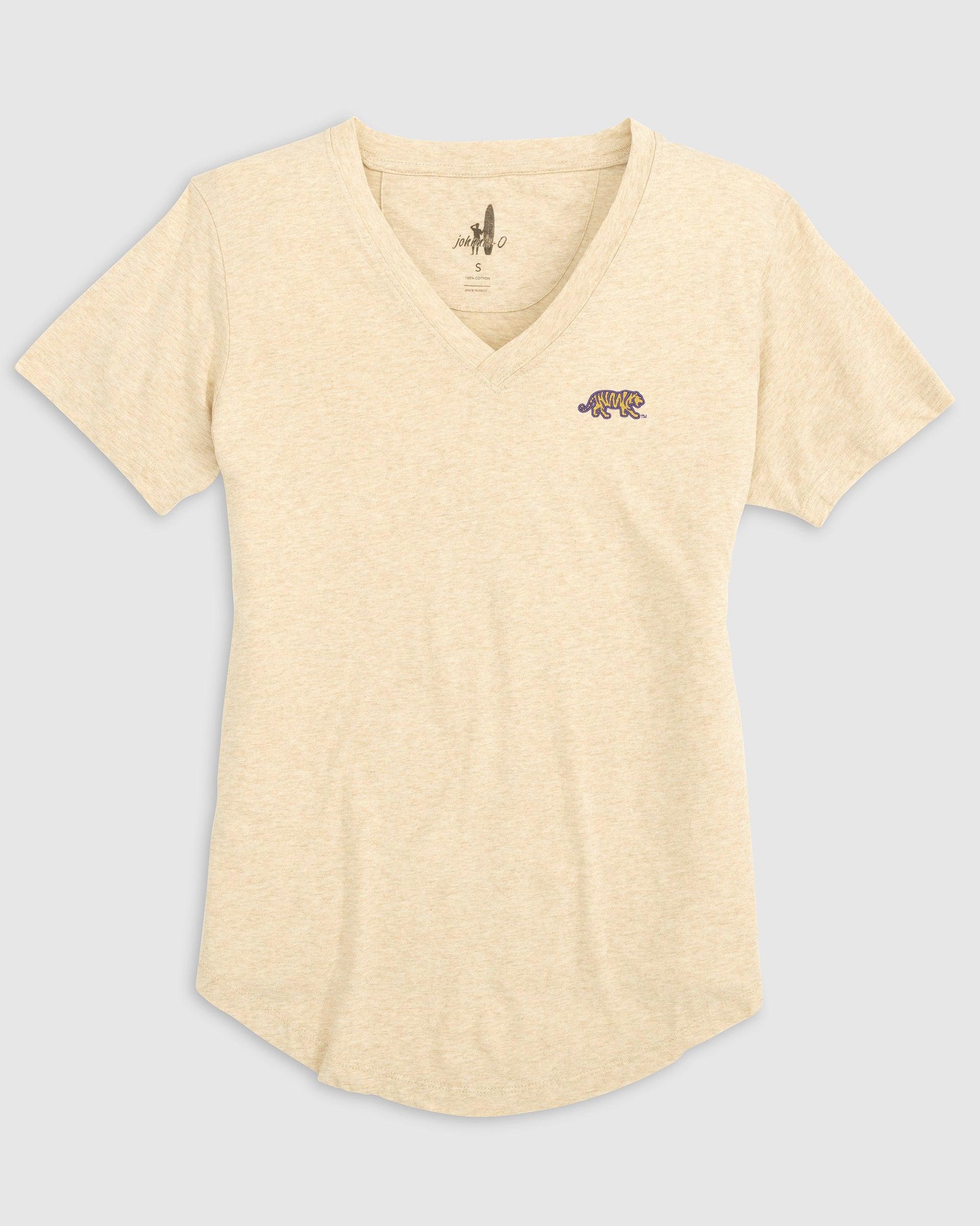 Women's Cincinnati Reds Merediths V-Neck T-Shirt Female Product Image