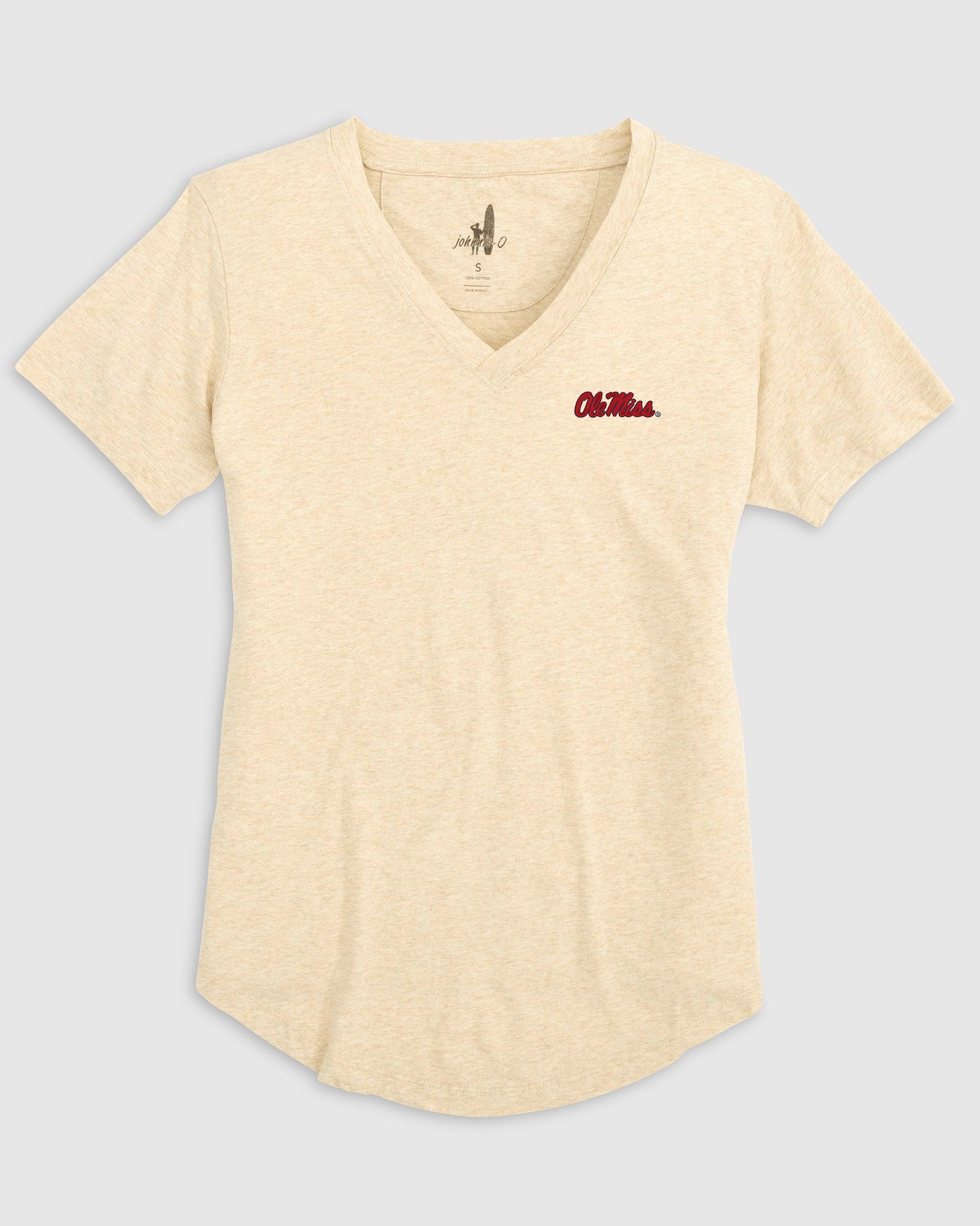 Women's Texas Rangers Merediths V-Neck T-Shirt Female Product Image