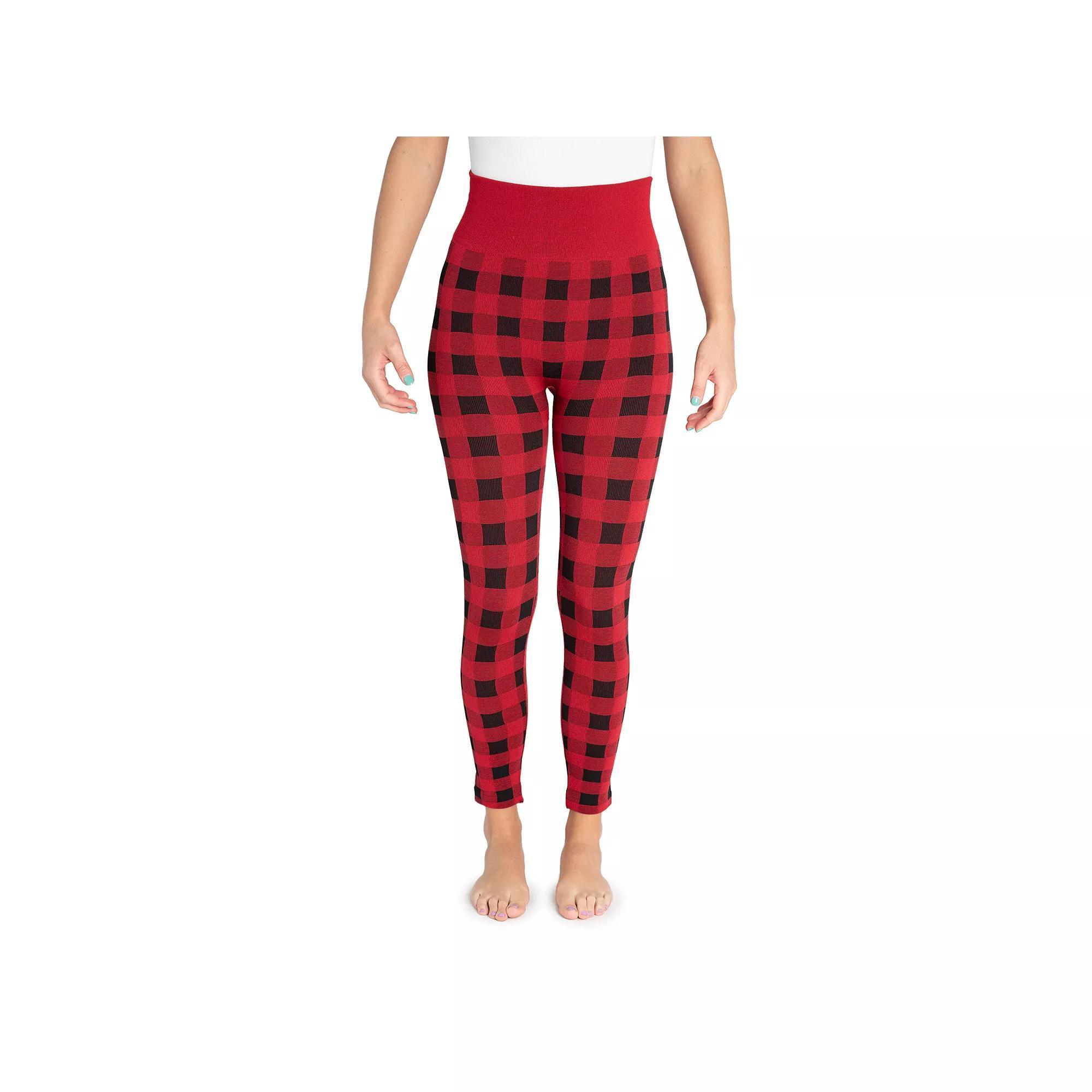 Womens MUK LUKS Fleece Lined Regular Fit Leggings Product Image