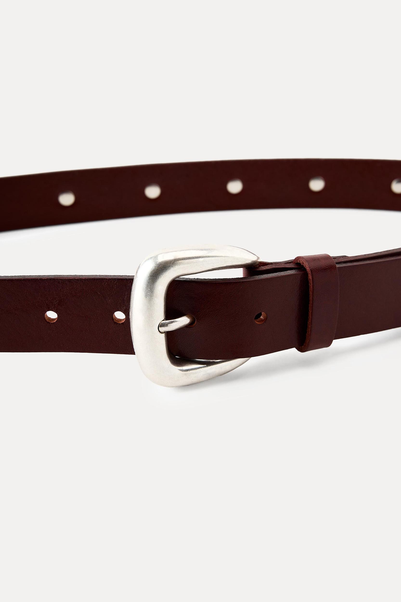 LEATHER HEART BELT Product Image