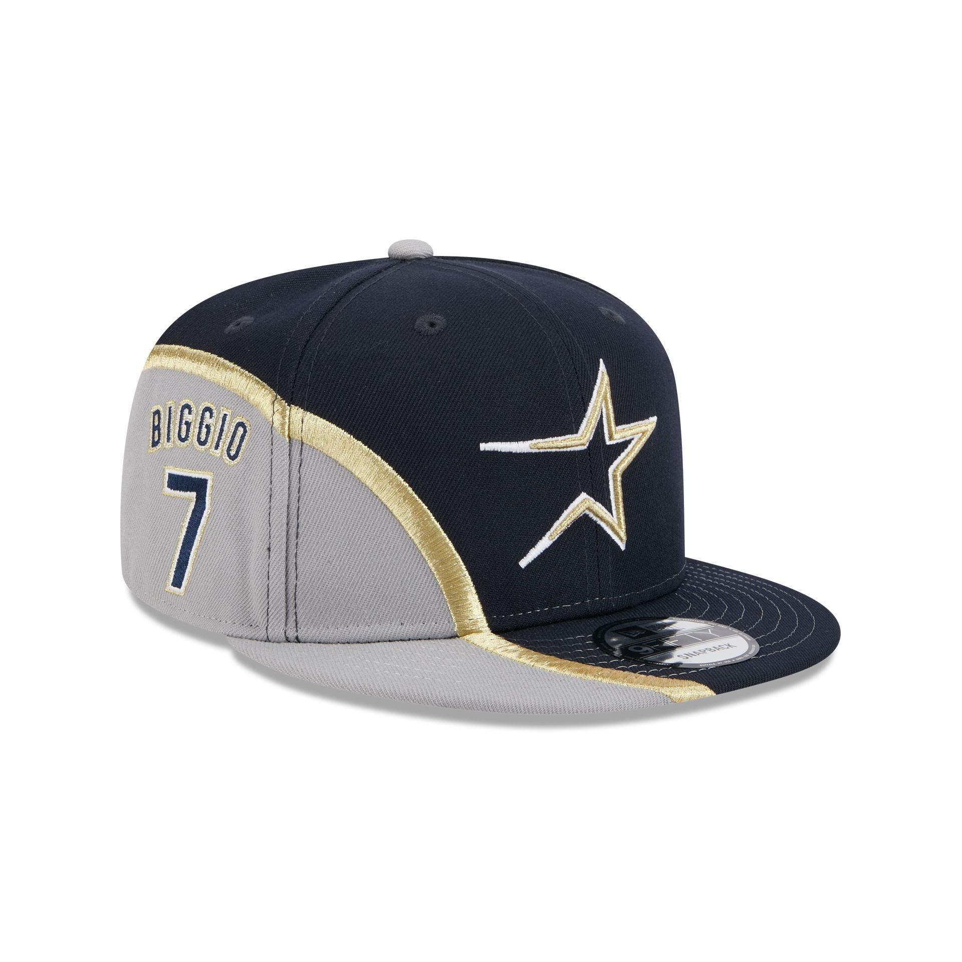 Houston Astros Craig Biggio 9FIFTY Snapback Hat Male Product Image
