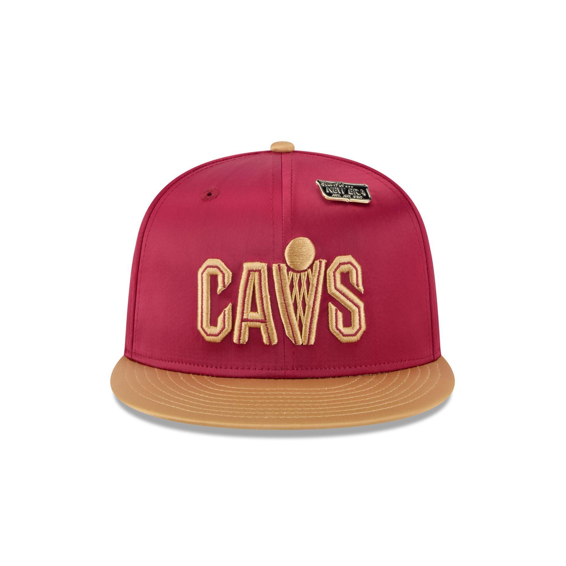 Cleveland Cavaliers Spring Satin 59FIFTY Fitted Hat Male Product Image
