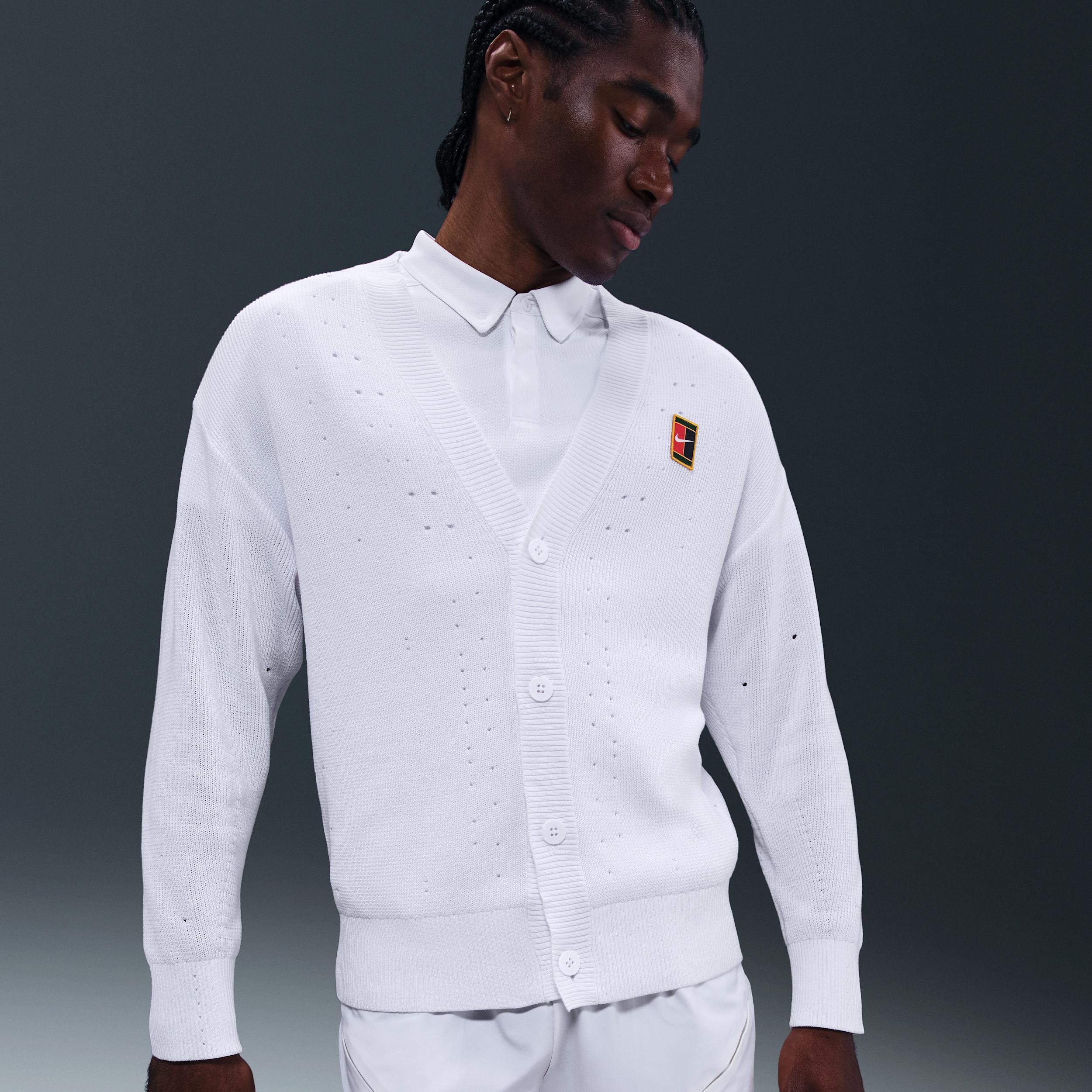 Nike Men's Court Slam Tennis Cardigan Product Image
