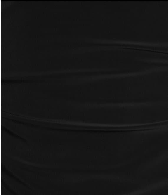Moa Moa Short Sleeve Side Cinched Dress Product Image