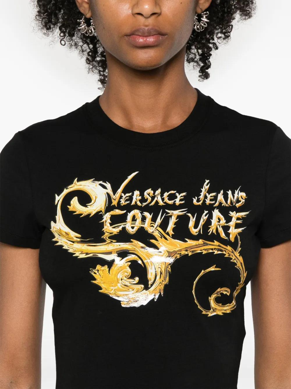 Chromo Couture cropped T-shirt Product Image