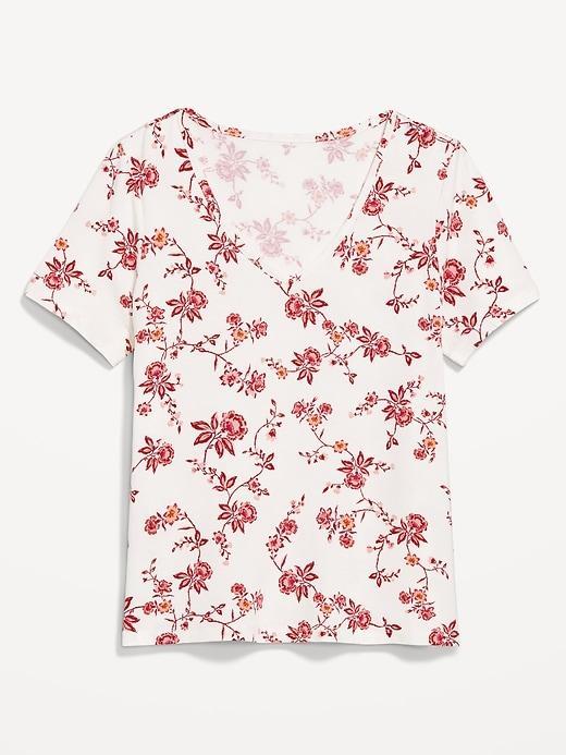 Luxe V-Neck T-Shirt Product Image