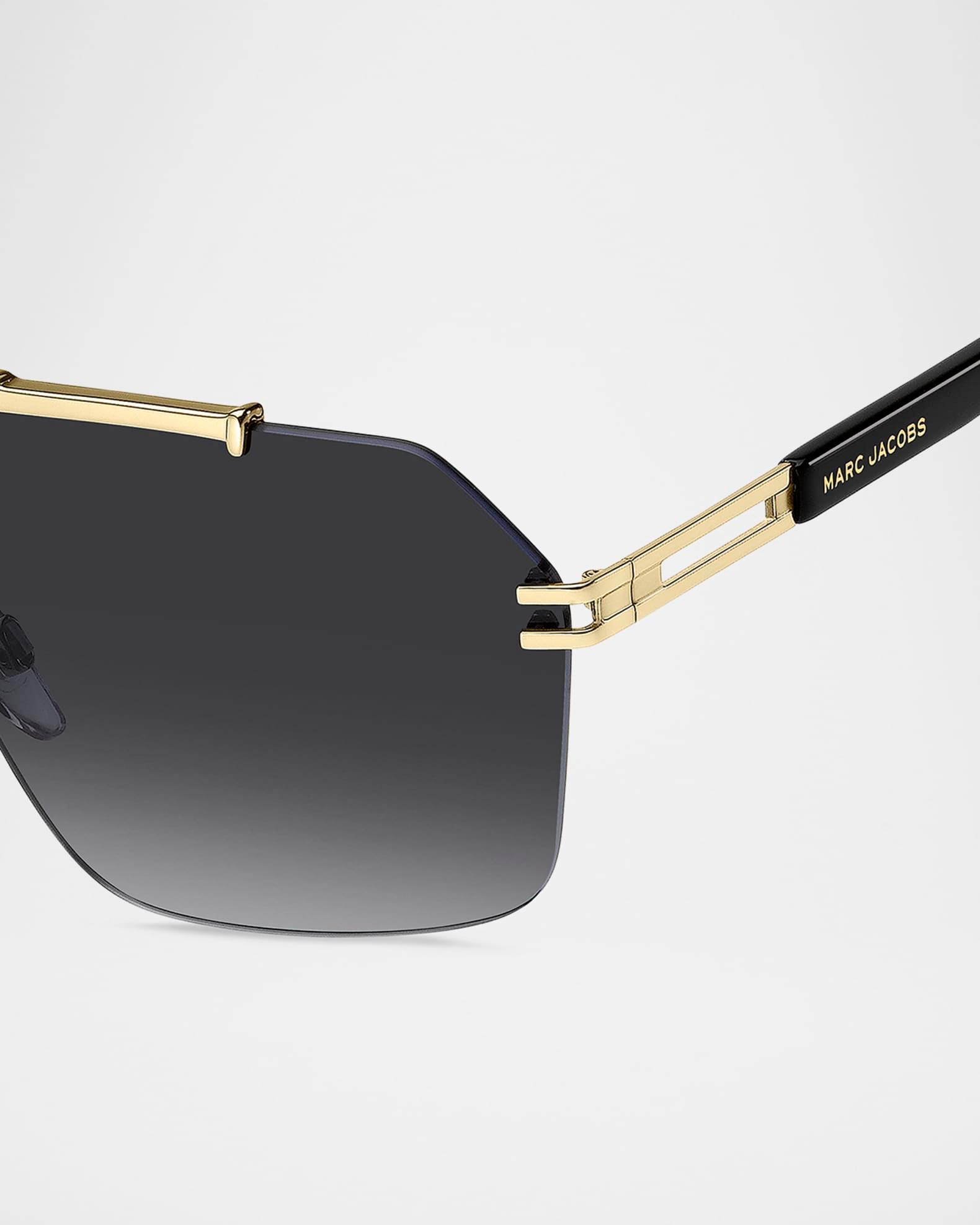 Marc 837S Titanium Rectangular Sunglasses Product Image
