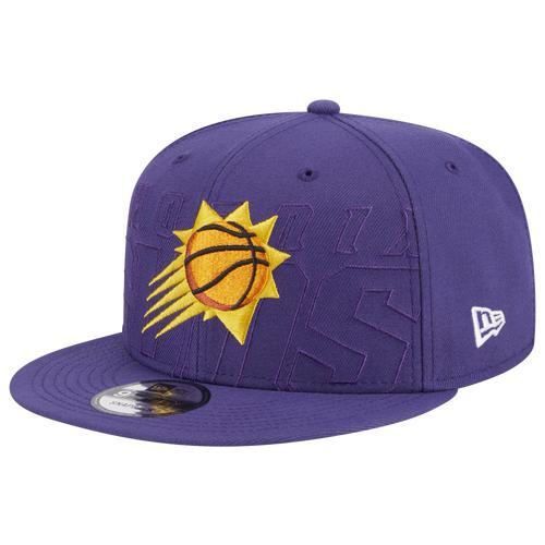 New Era Mens Phoenix Suns New Era Suns Draft 23 Snapback - Mens Purple/White Product Image