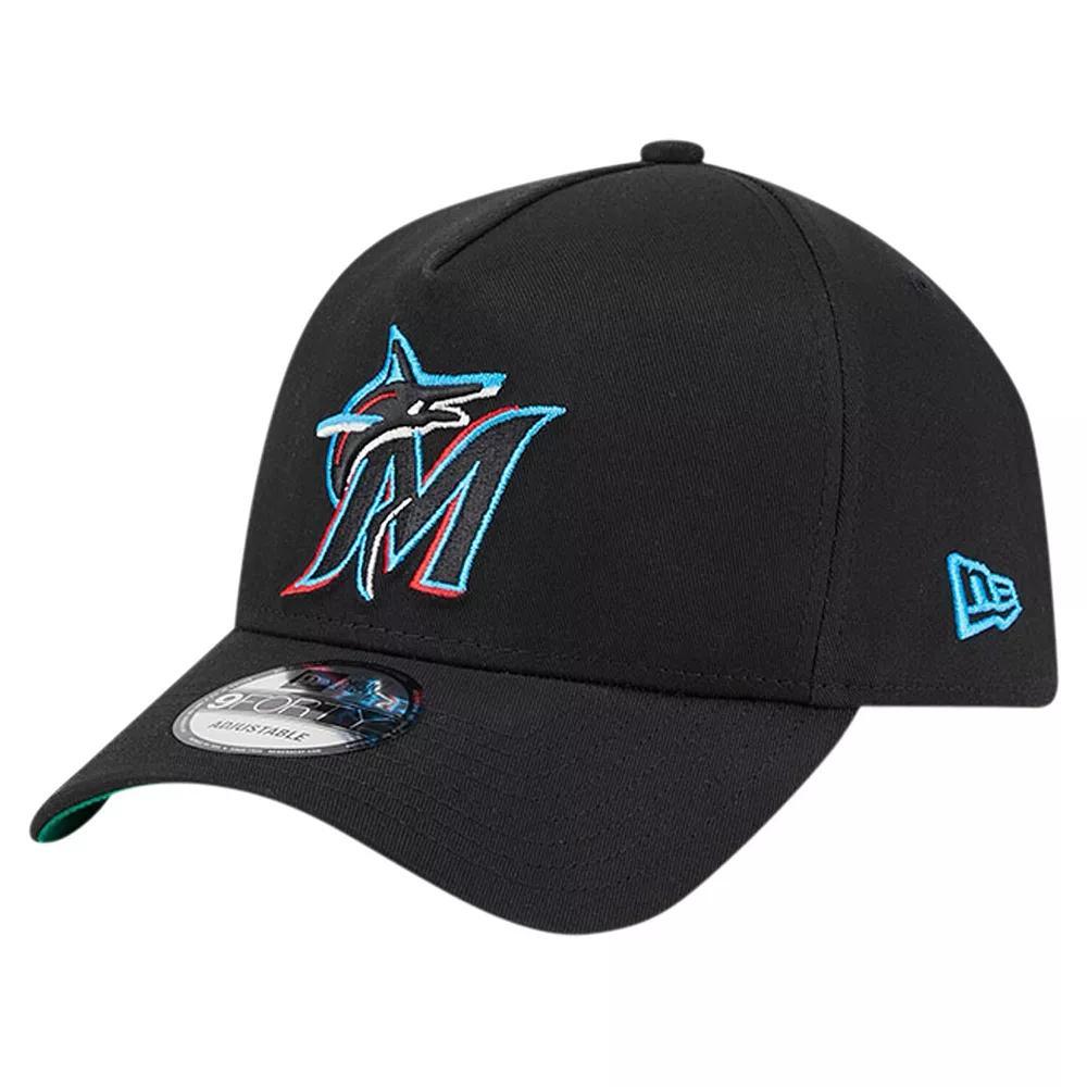 Men's New Era Royal Chicago Cubs Team Color A-Frame 9FORTY Adjustable Hat, Blue Product Image
