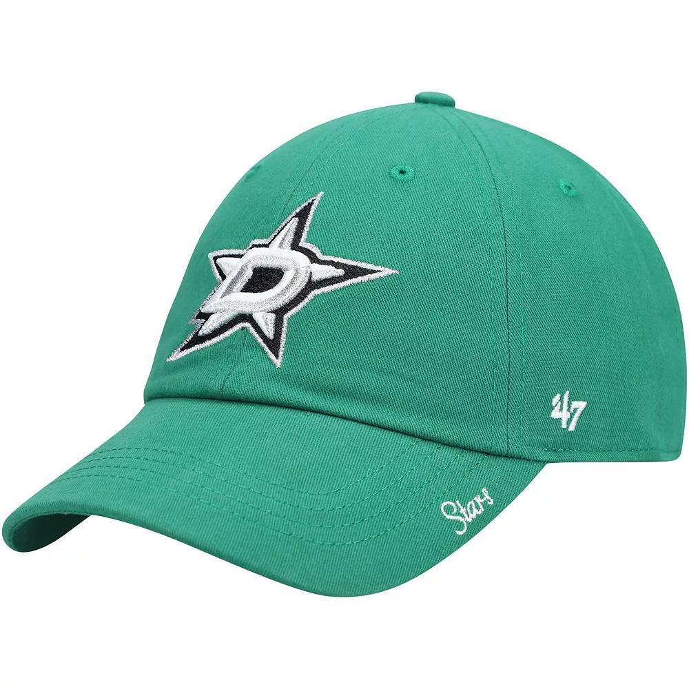 Women's '47 Kelly Green Dallas Stars Team Miata Clean Up Adjustable Hat, Str Green Product Image