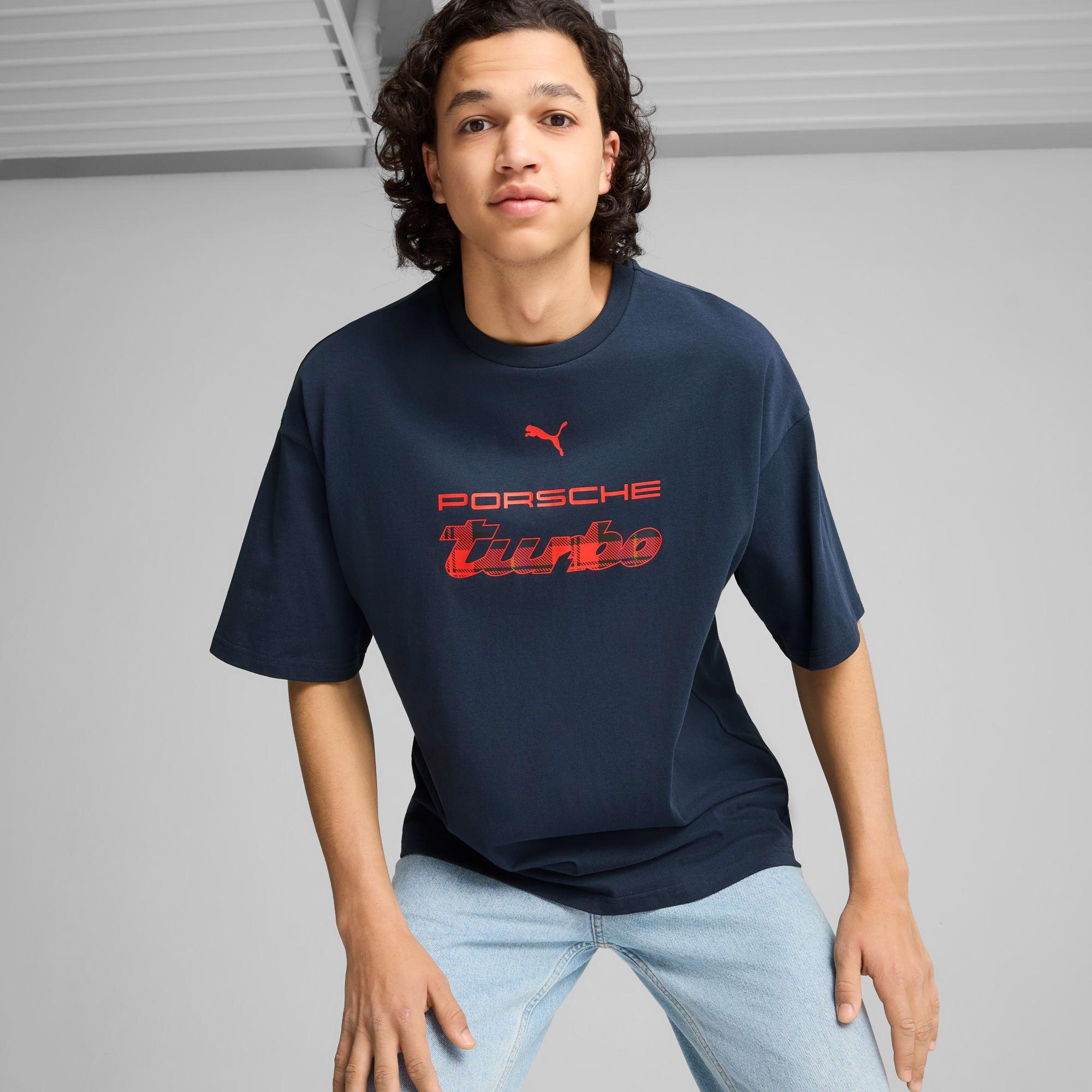 Porsche Legacy Statement Logo Men's Tee Product Image