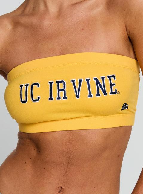 UC Irvine Bandeau Top Gold Product Image