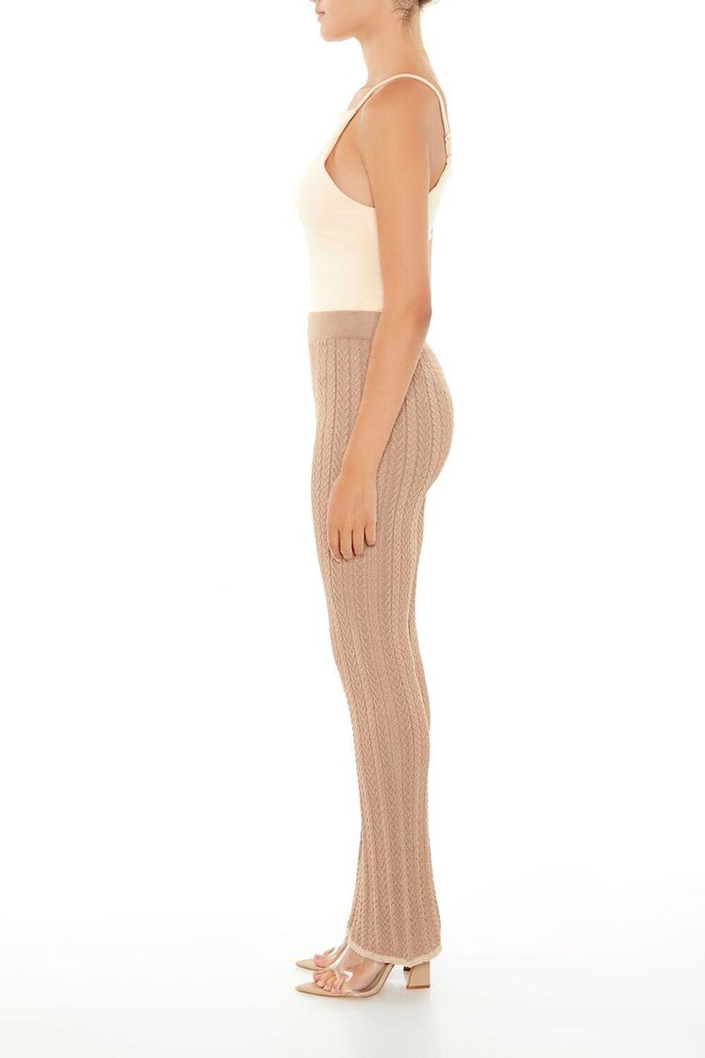 Sweater-Knit Flare Pants | Forever 21 Product Image