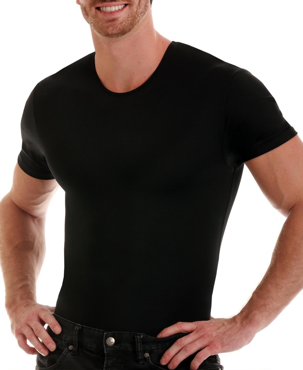 Mens Big & Tall Insta Slim Compression Short Sleeve Crew-Neck T-Shirt Product Image