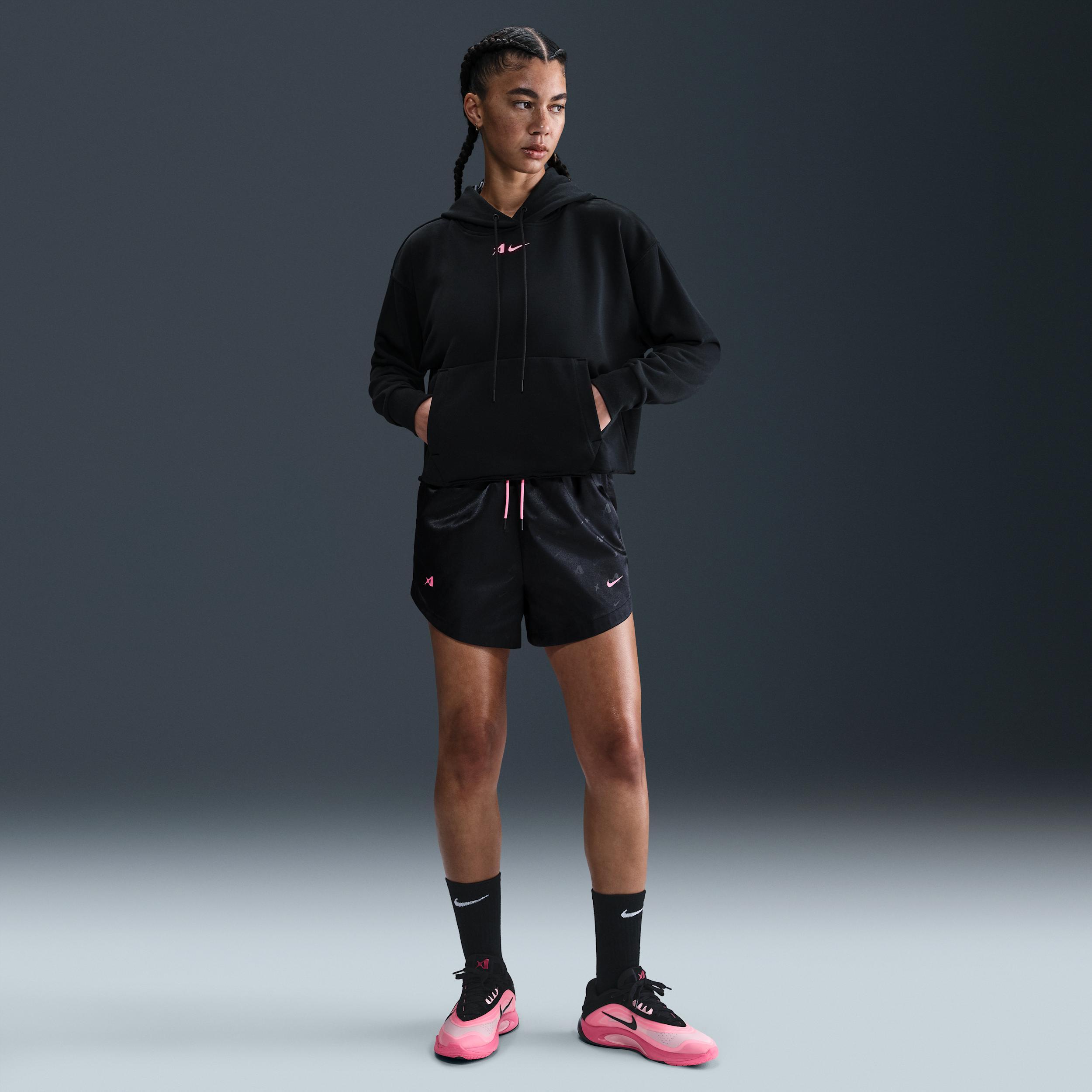Nike Women's A'ja Wilson Oversized Cropped Basketball Hoodie Product Image