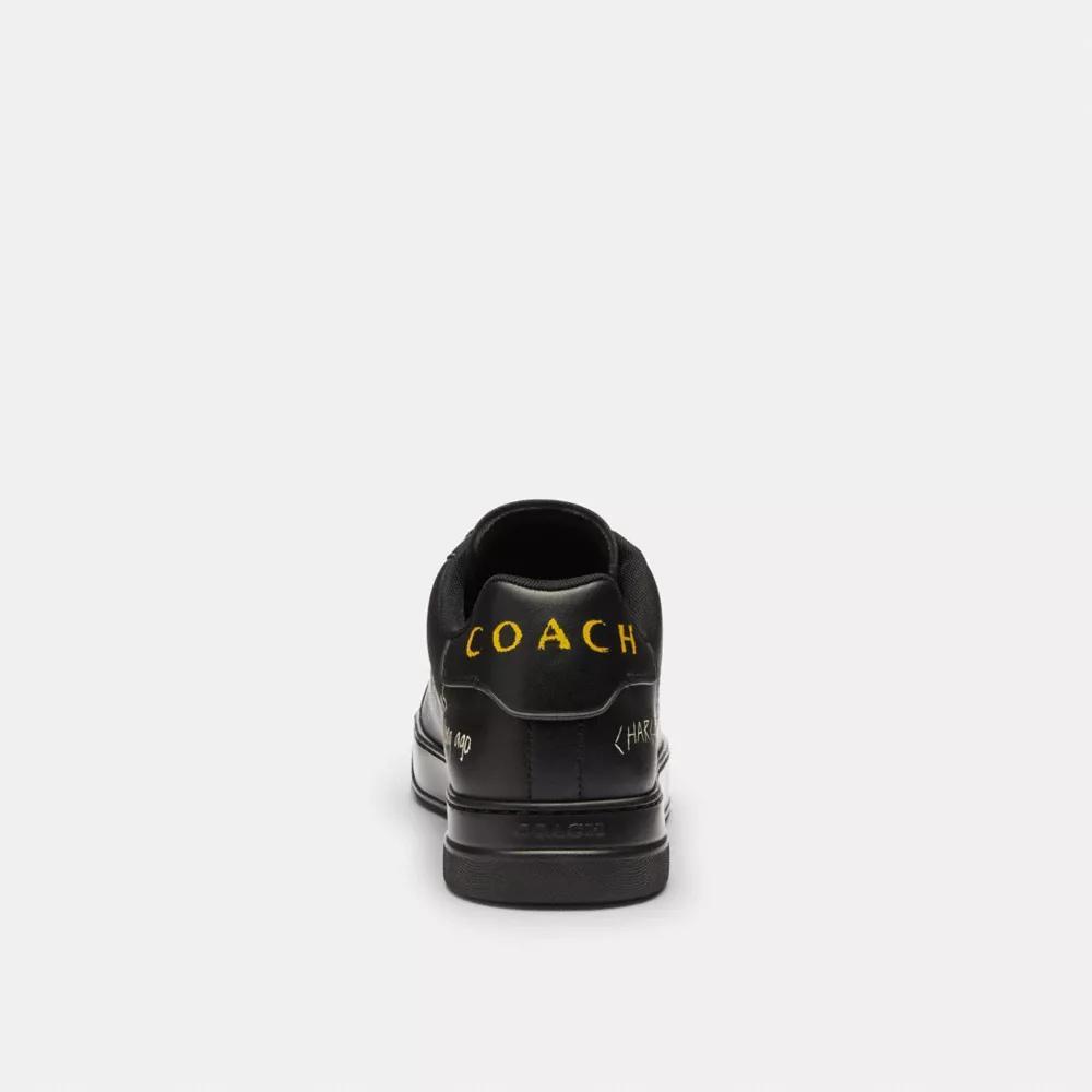 High Line Sneaker With Sketch Print Product Image