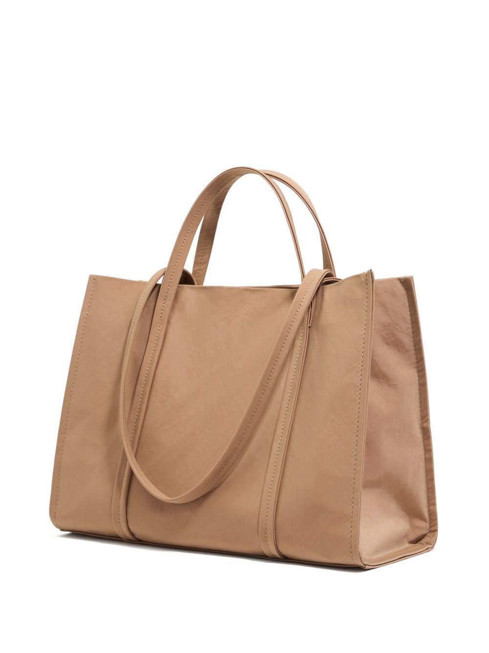 large leather tote bag Product Image