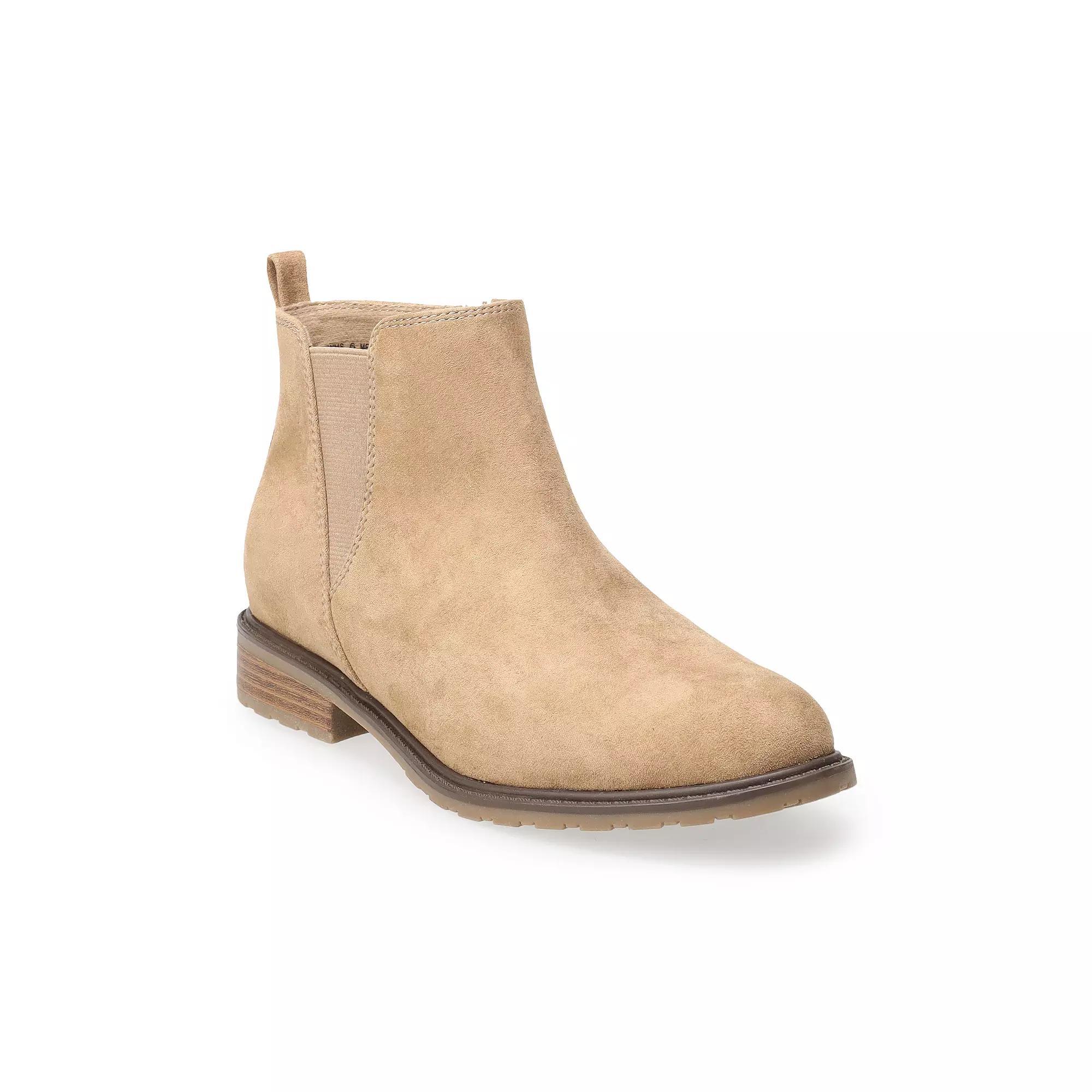 Sonoma Goods For Life® Lottie Women's Chelsea Boots, Size: 6, Brown Product Image