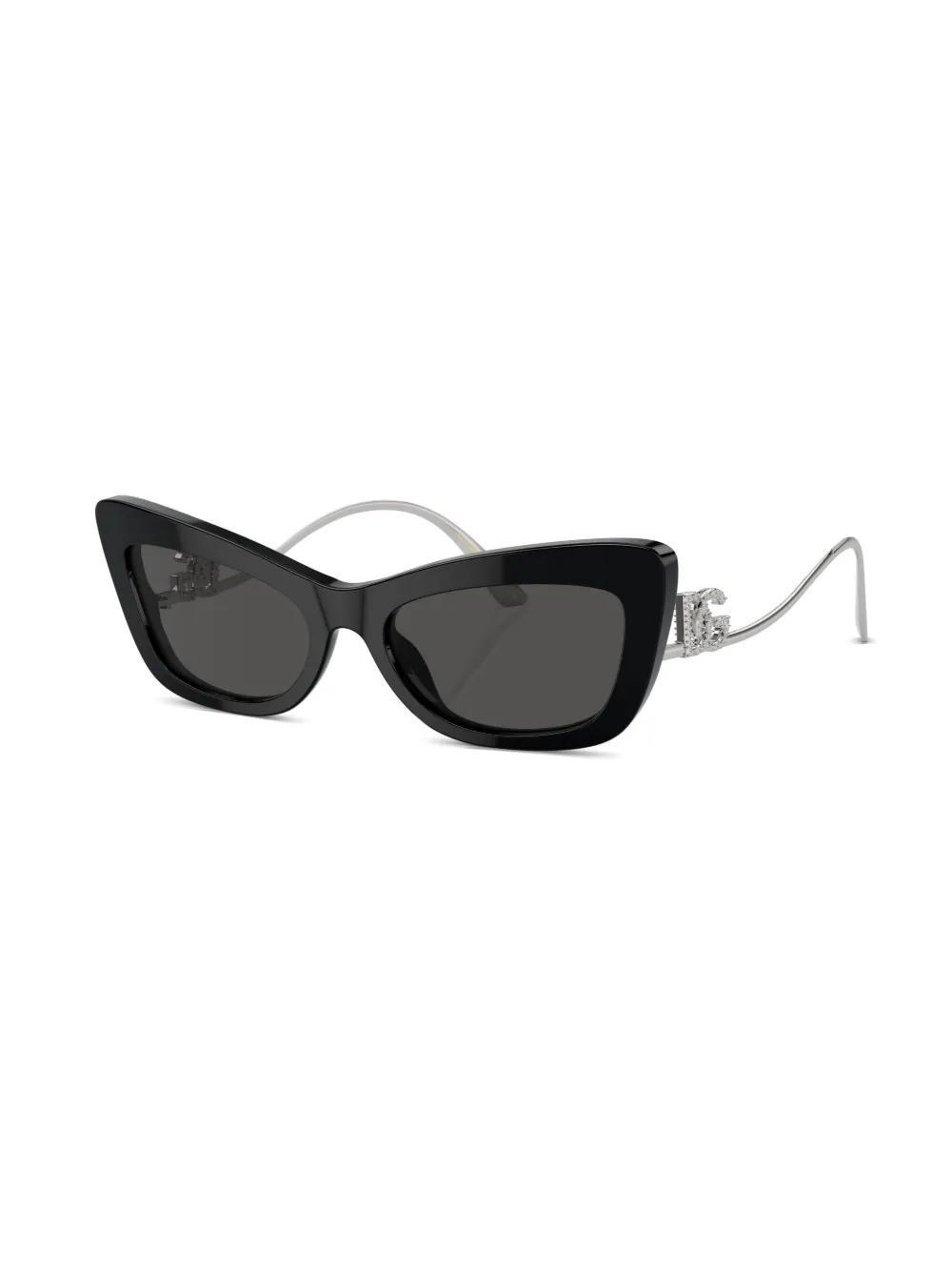 DOLCE & GABBANA Dg4467b Prescription Compatible Cat Eye Sunglasses, 55mm In Multi Product Image