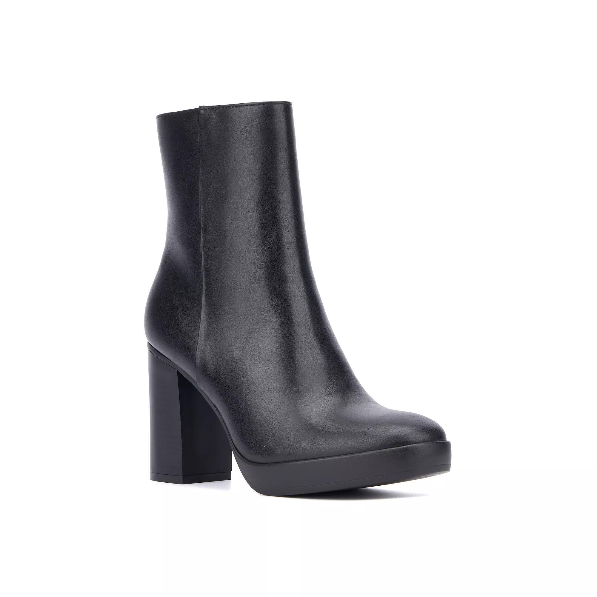 New York & Company Fay Women's Ankle Booties, Size: 9, Red Product Image