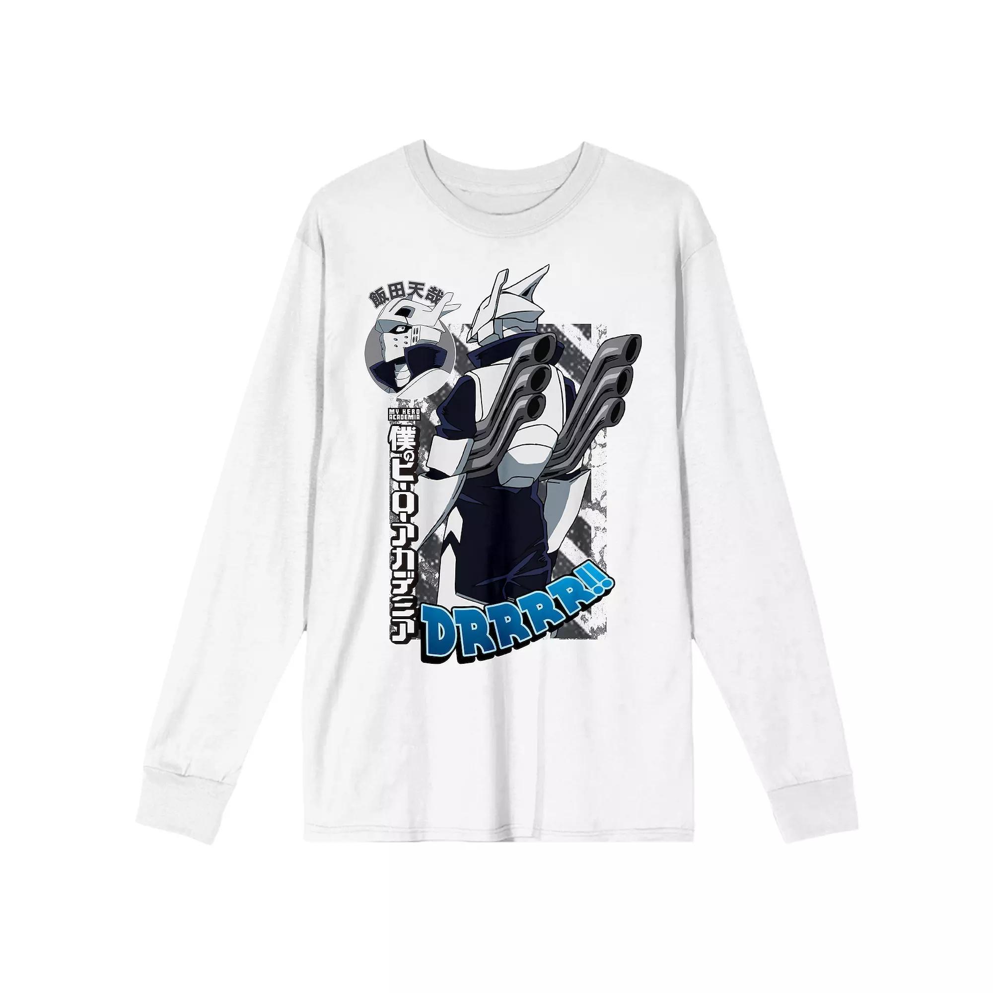 Mens My Hero Academia Tenya Ida Long Sleeve Graphic Tee Product Image