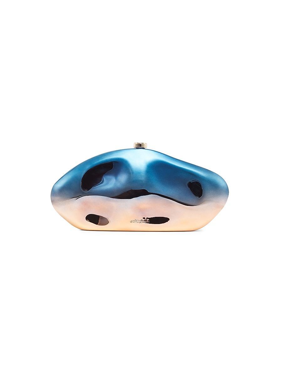 Womens Caldera Metallic Clutch Bag Product Image