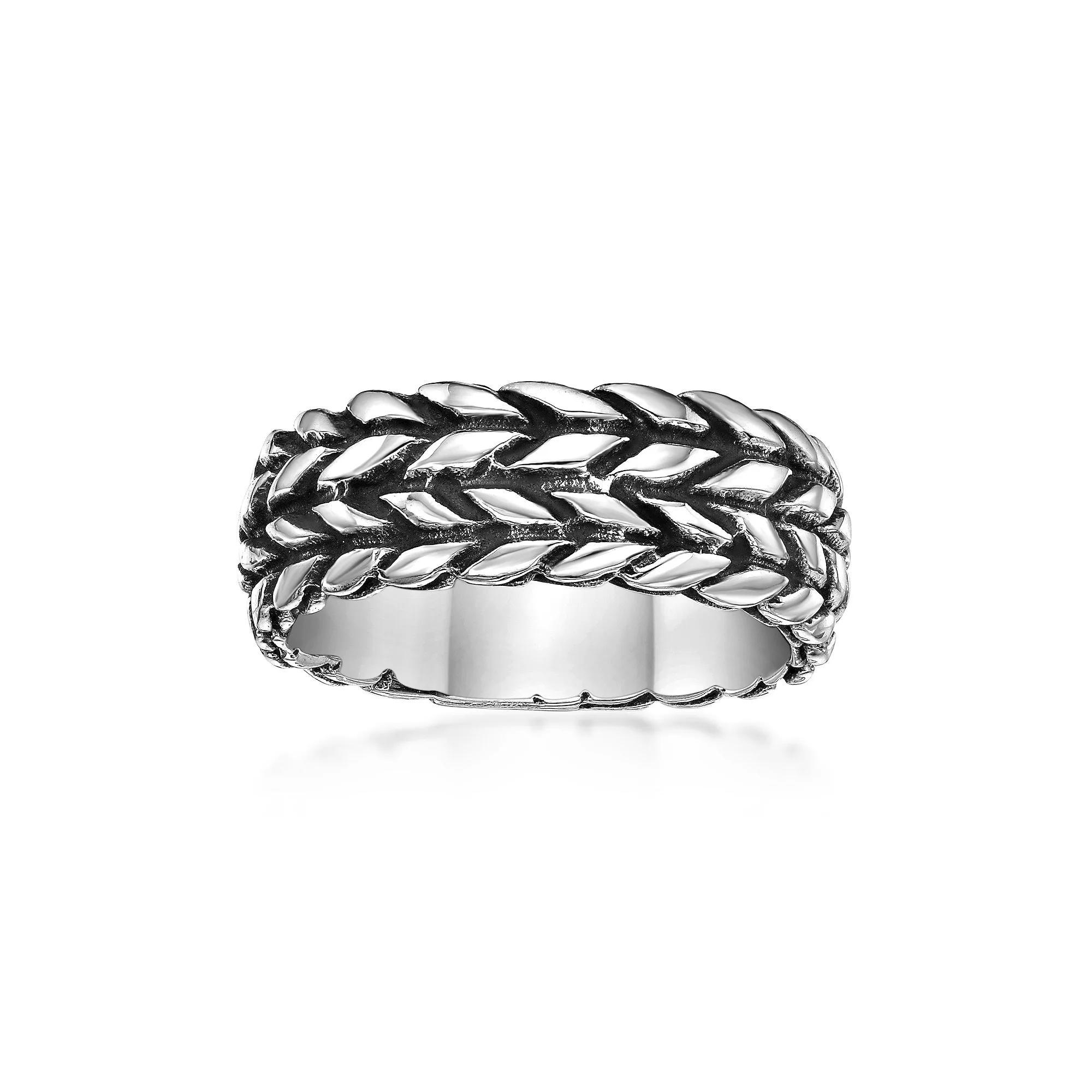 LYNX Men's Stainless Steel Ring, Size: 10 Product Image
