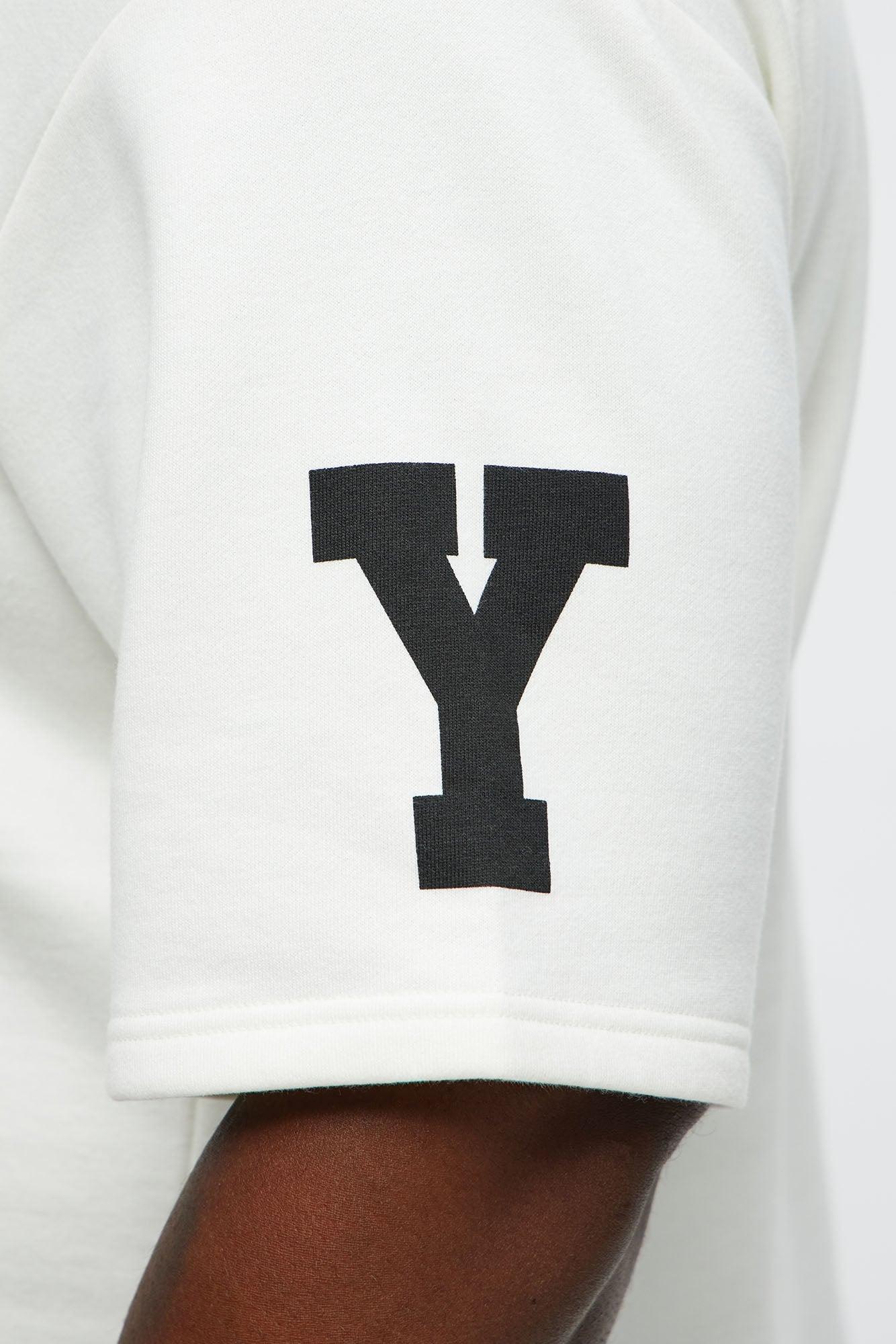 Athletic Oversized Tee - White Product Image
