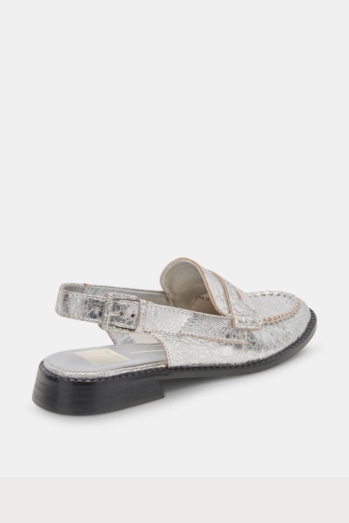 Hardi Loafers- Silver Crackle Product Image