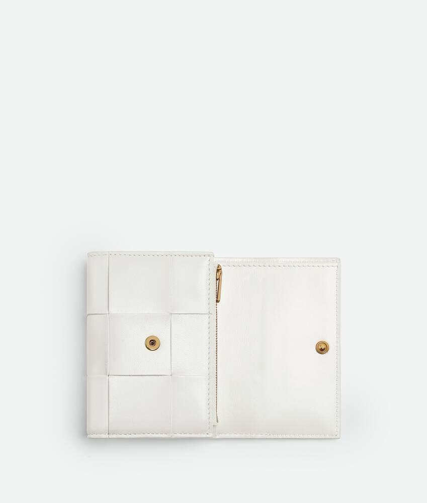 Women's Cassette Tri-Fold Wallet in Chalk Product Image