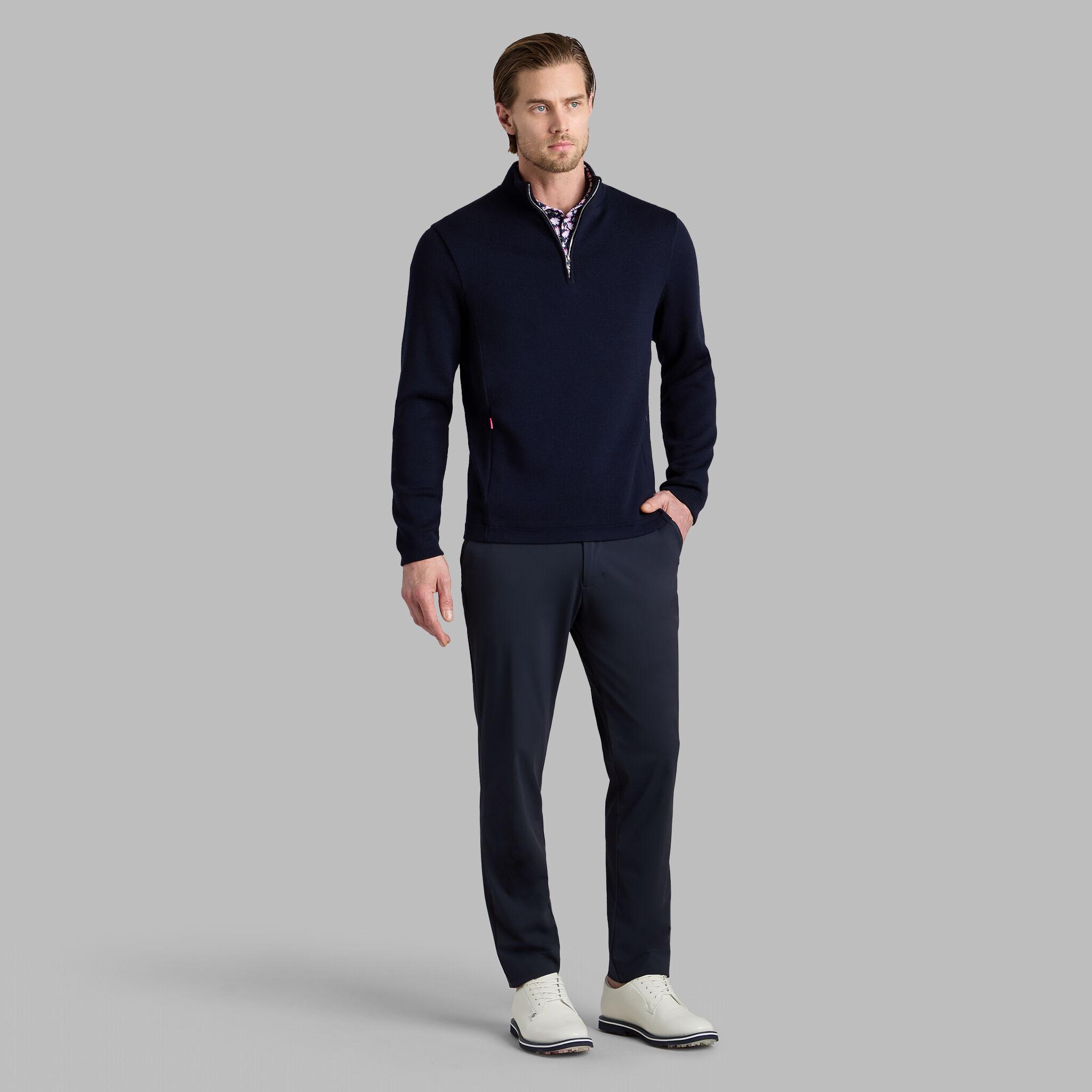 MERINO WOOL WINDBREAKER PULLOVER Product Image