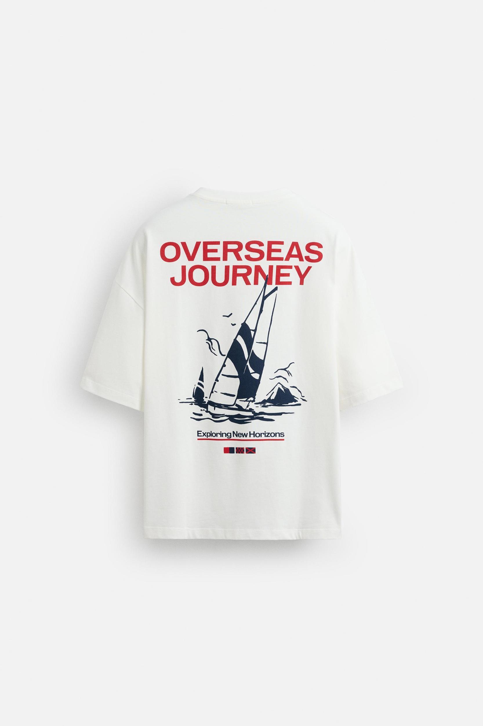 NAUTICAL PRINT T-SHIRT Product Image